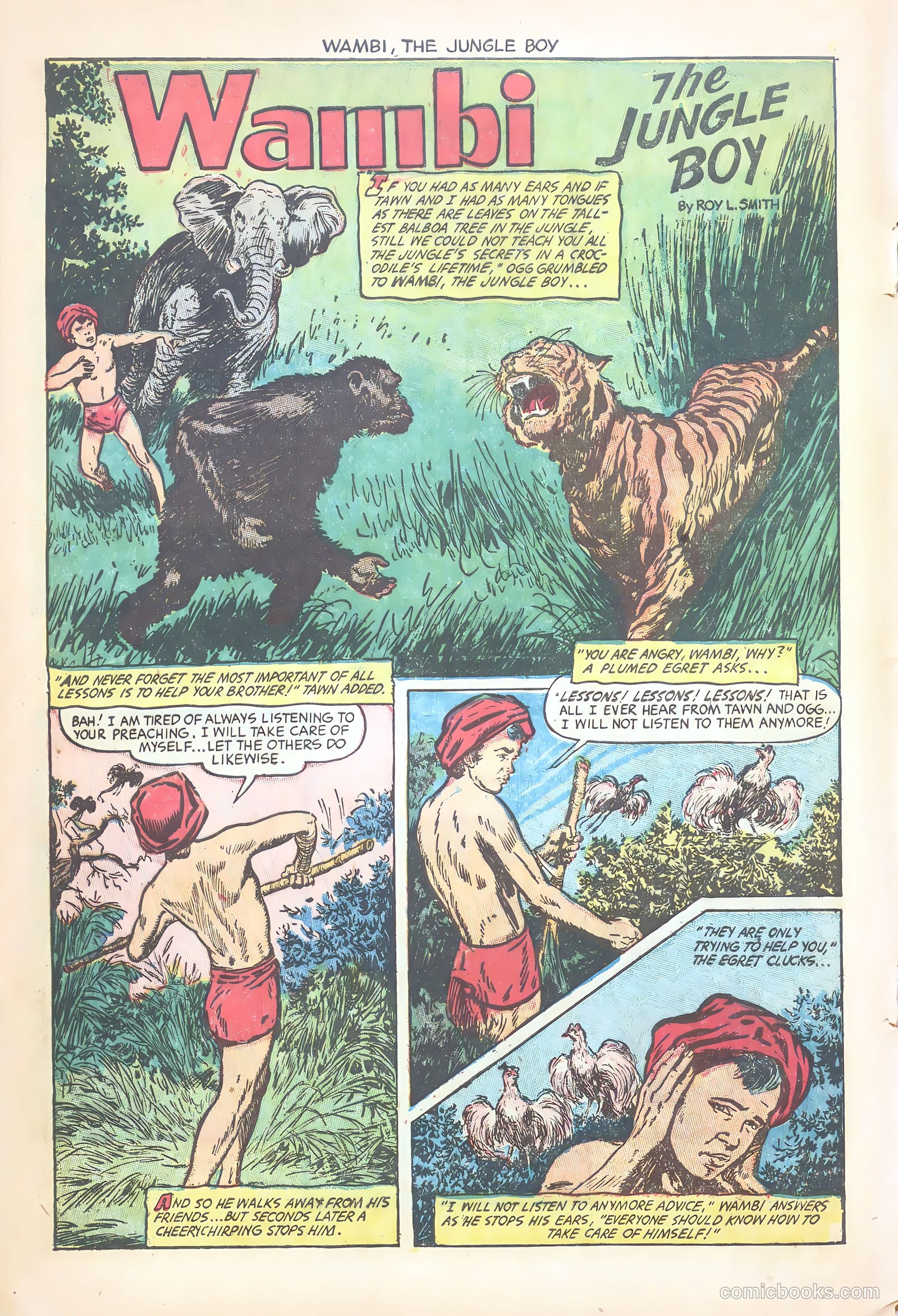 Wambi, Jungle Boy #18 — page 4 of 36