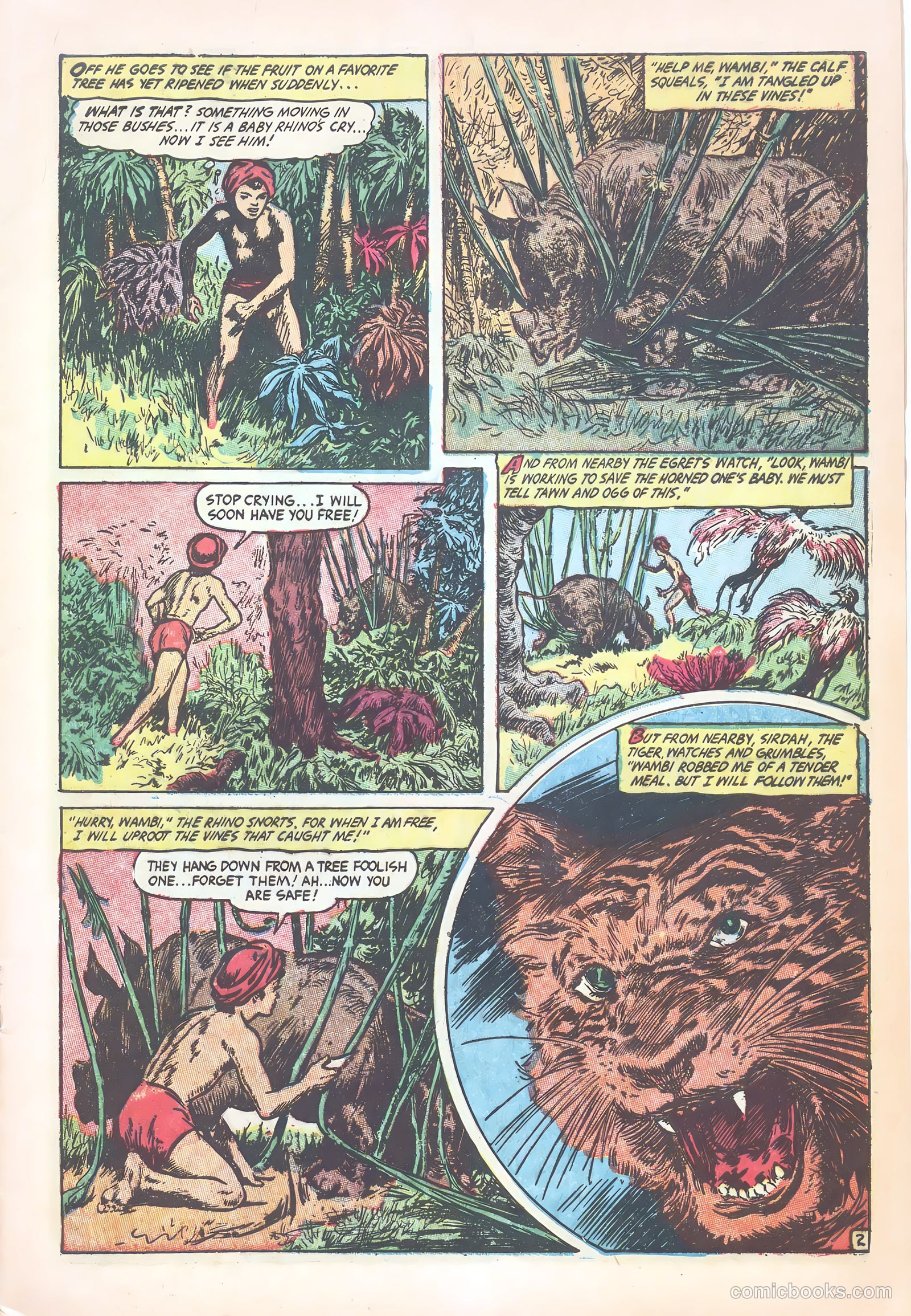 Wambi, Jungle Boy #18 — page 5 of 36