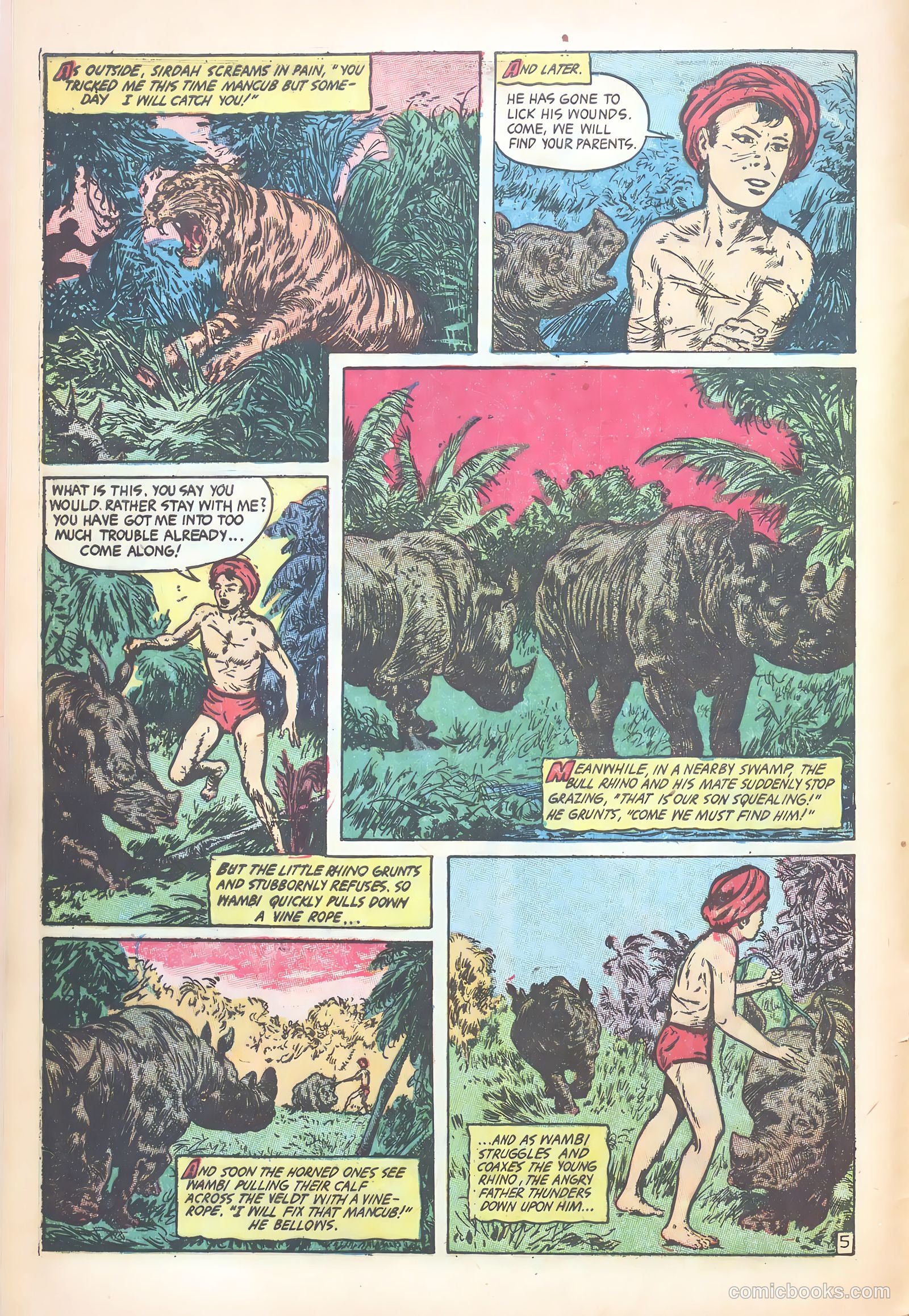 Wambi, Jungle Boy #18 — page 8 of 36