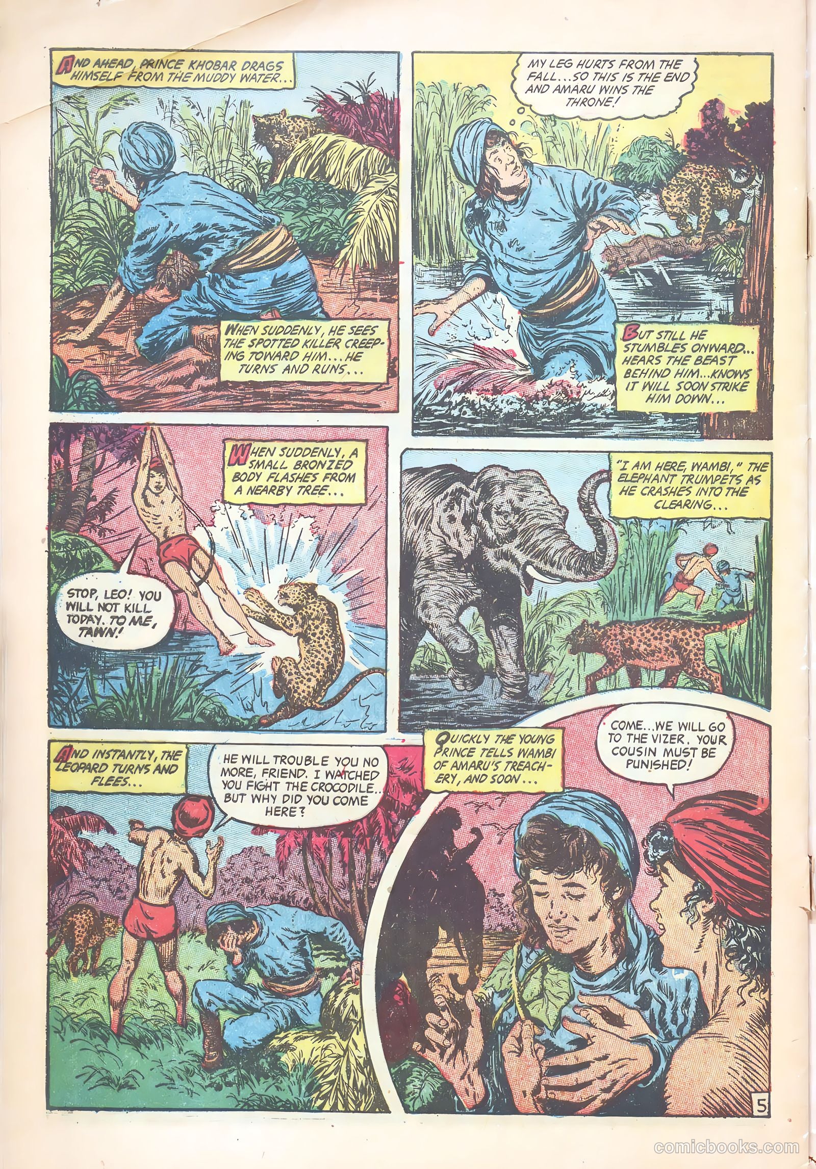 Wambi, Jungle Boy #18 — page 32 of 36