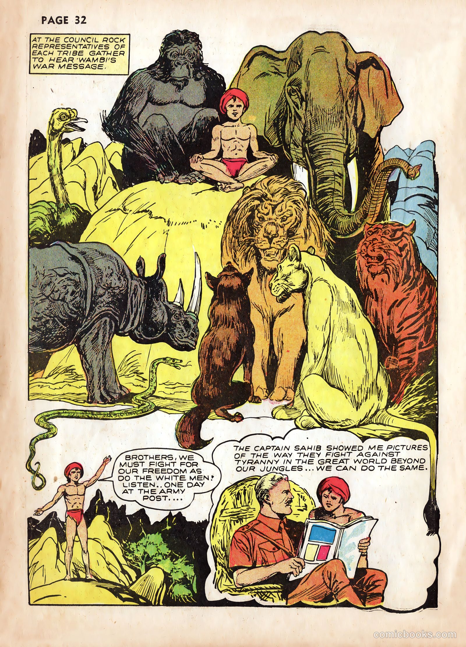Wambi, Jungle Boy #2 — page 34 of 68