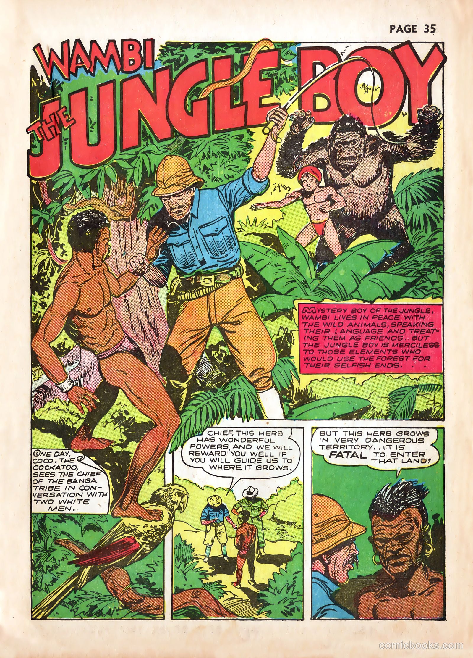 Wambi, Jungle Boy #2 — page 37 of 68