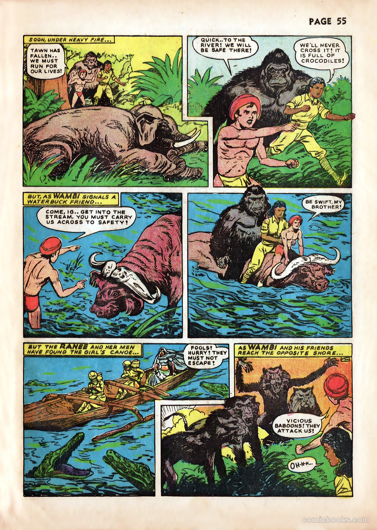 Wambi, Jungle Boy #2 — page 57 of 68