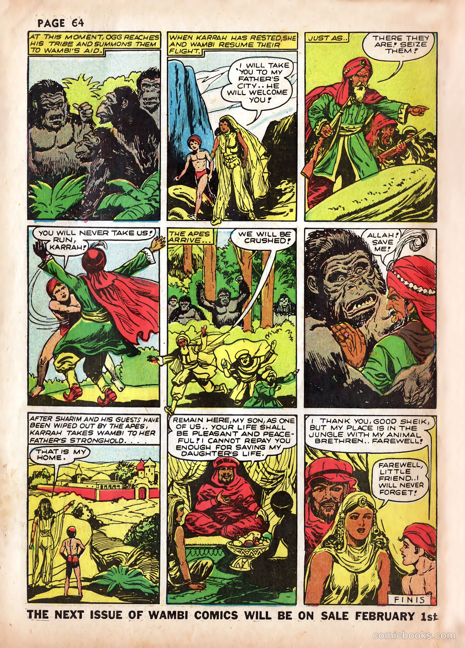 Wambi, Jungle Boy #2 — page 66 of 68