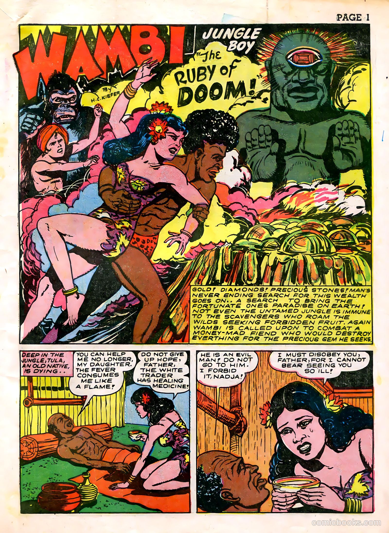 Wambi, Jungle Boy #3 — page 3 of 68