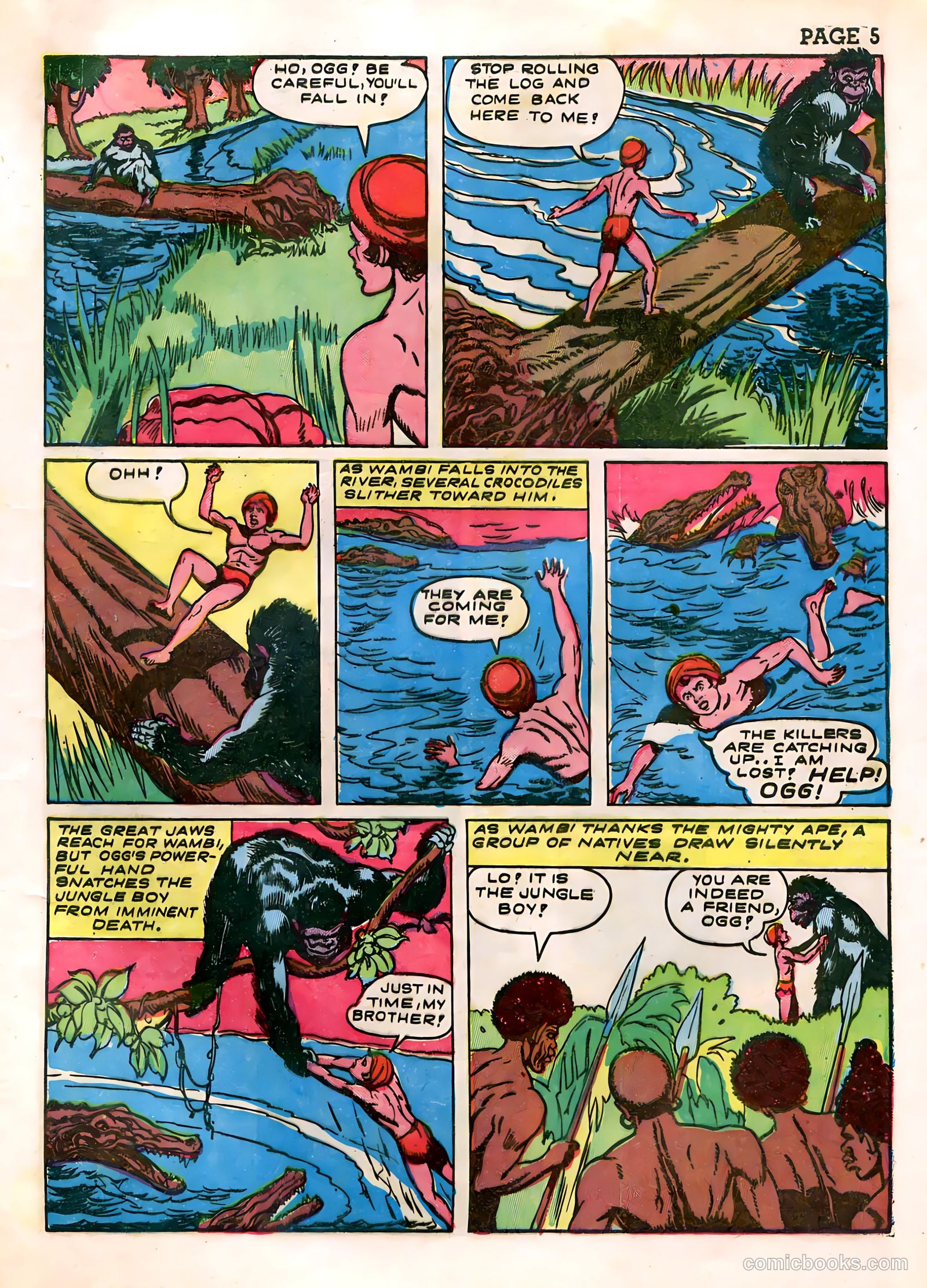 Wambi, Jungle Boy #3 — page 7 of 68