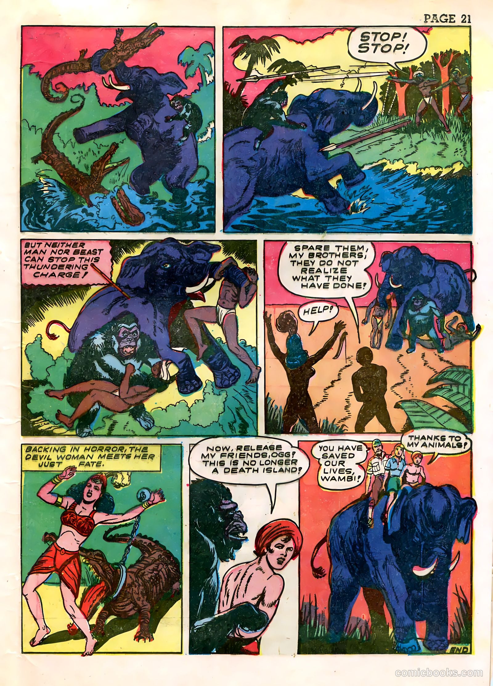 Wambi, Jungle Boy #3 — page 23 of 68