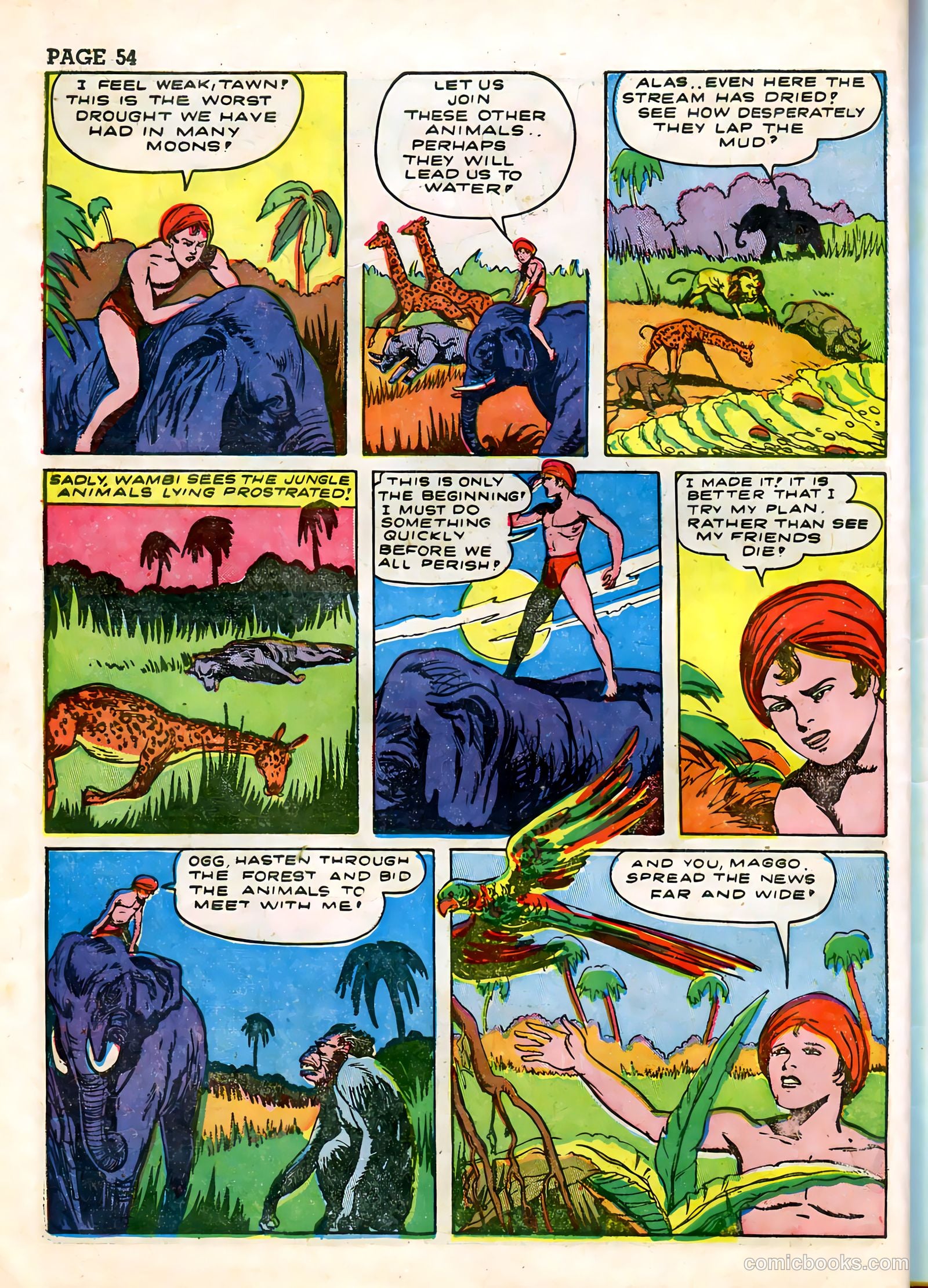 Wambi, Jungle Boy #3 — page 56 of 68