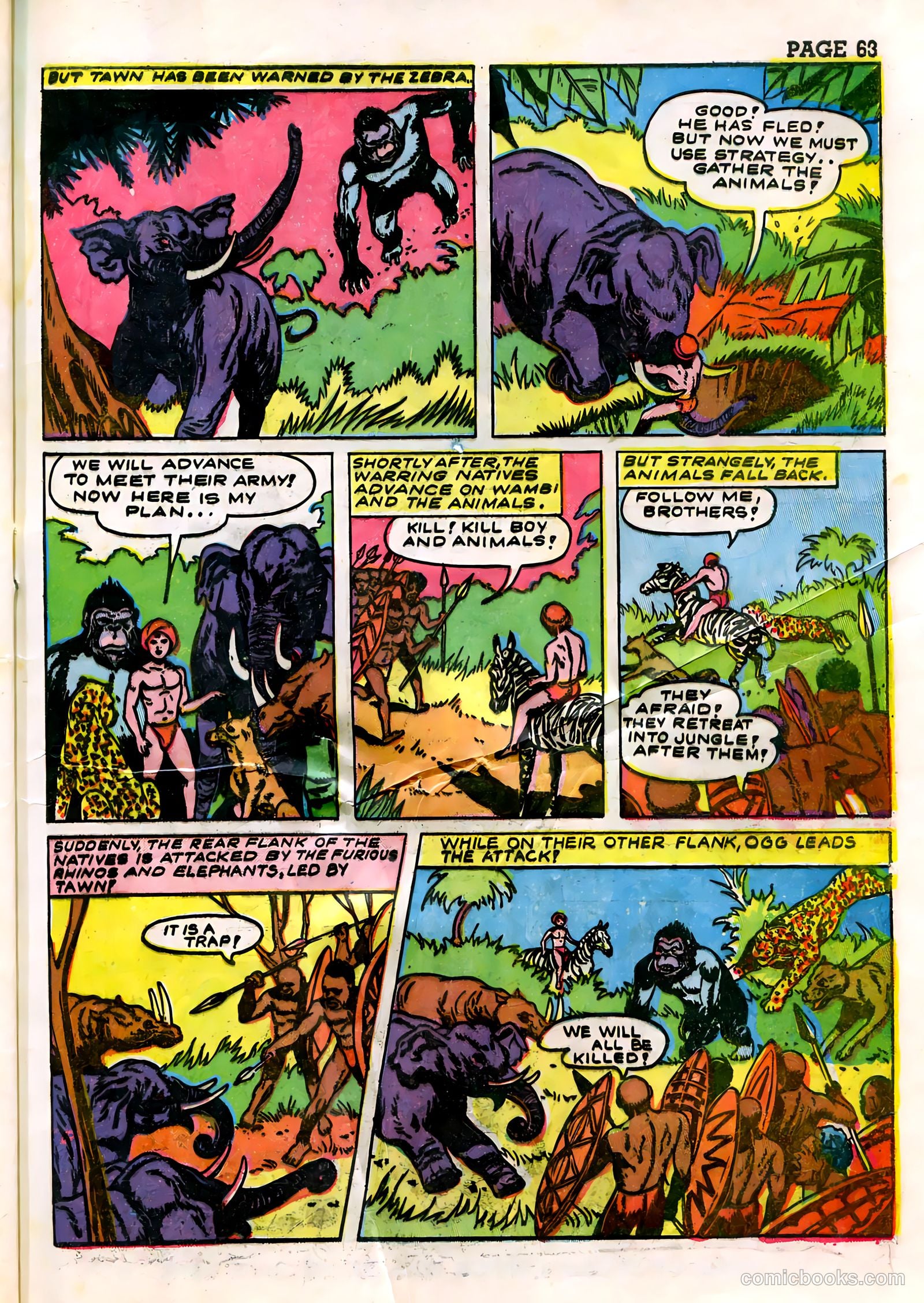 Wambi, Jungle Boy #3 — page 65 of 68