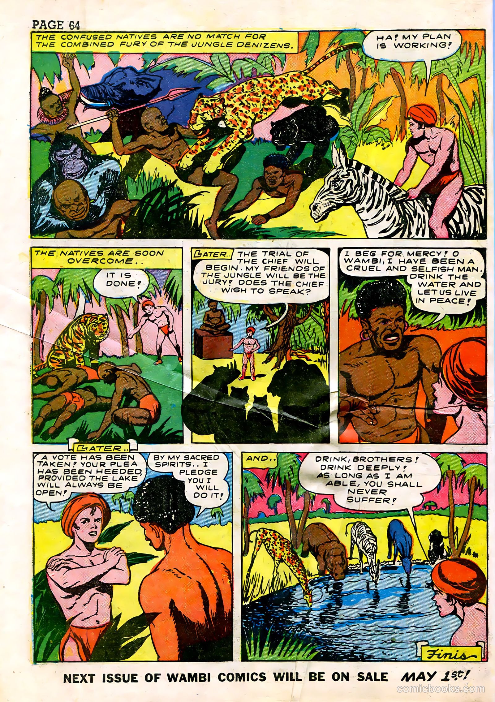 Wambi, Jungle Boy #3 — page 66 of 68