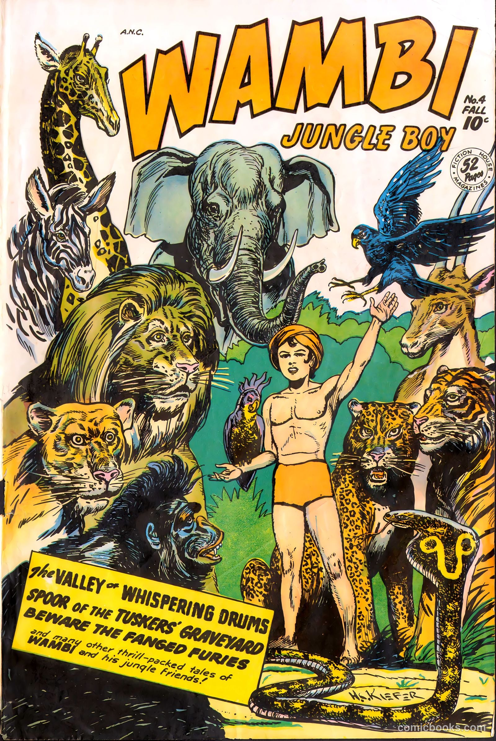 Wambi, Jungle Boy #4 — page 1 of 57