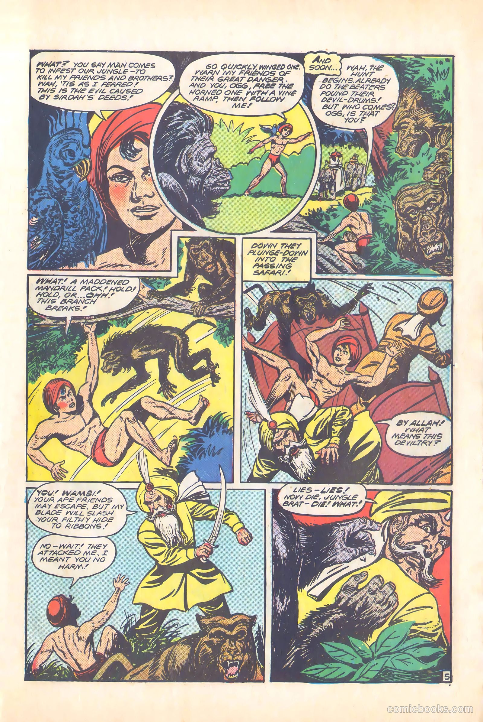 Wambi, Jungle Boy #4 — page 8 of 57