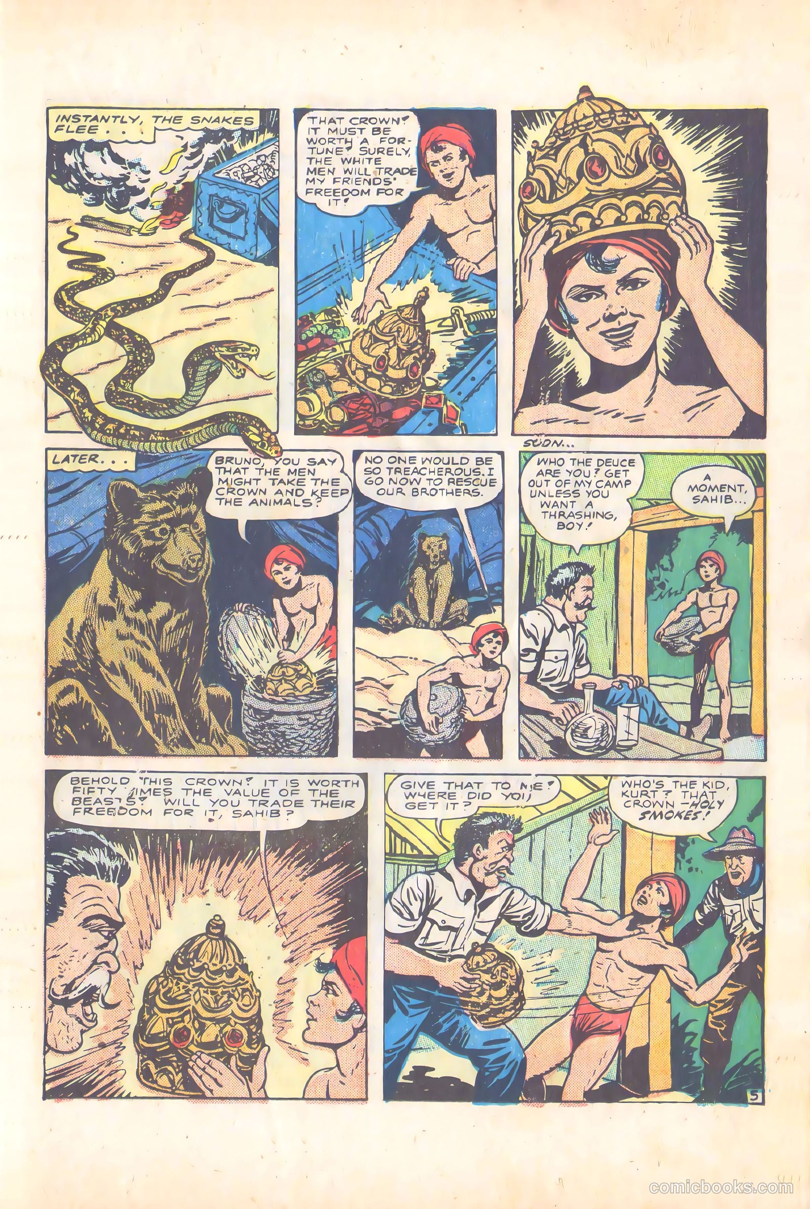 Wambi, Jungle Boy #4 — page 19 of 57