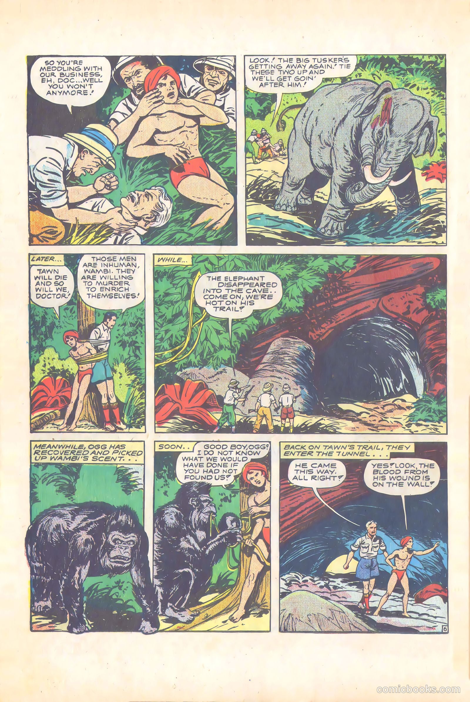 Wambi, Jungle Boy #4 — page 42 of 57