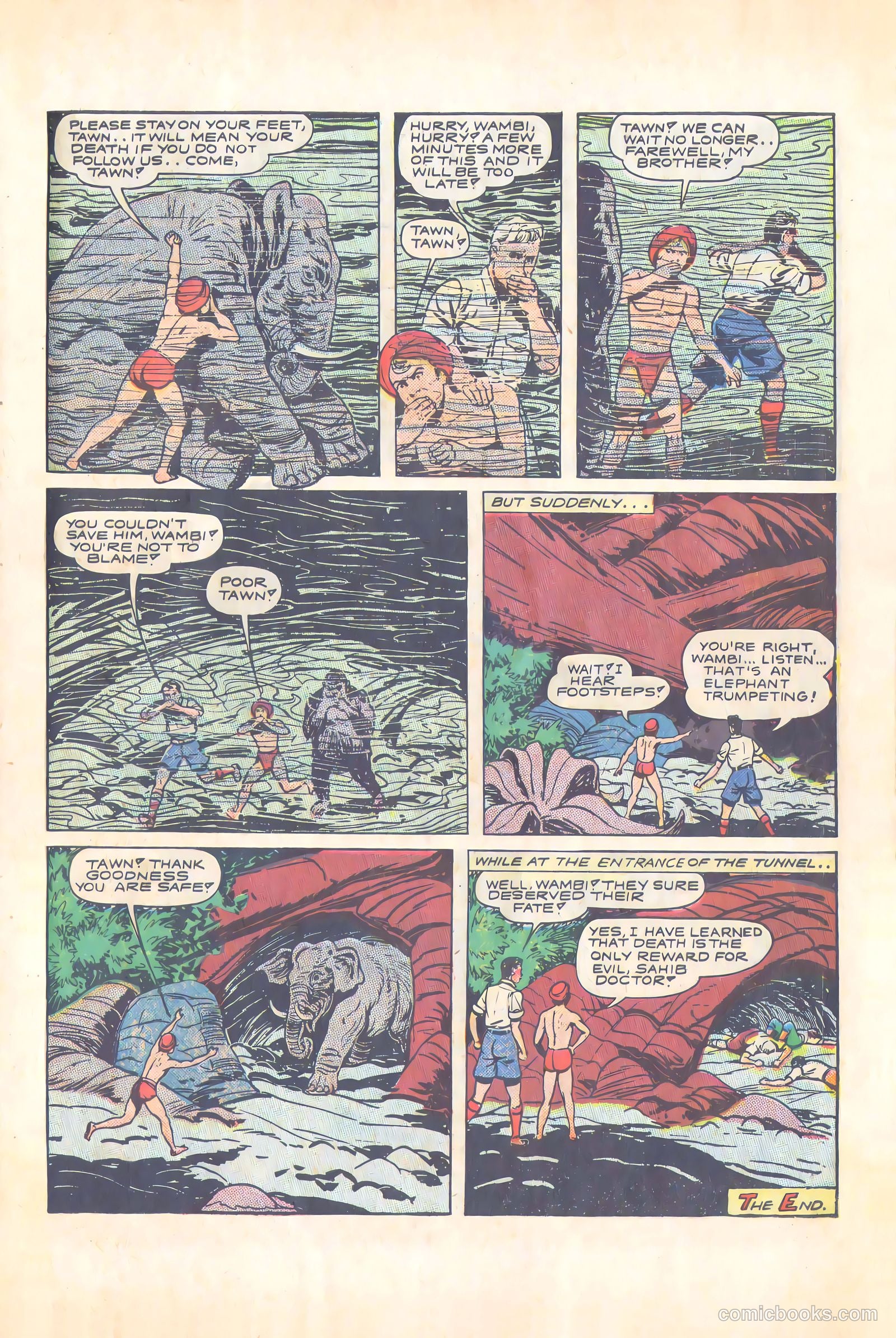 Wambi, Jungle Boy #4 — page 45 of 57