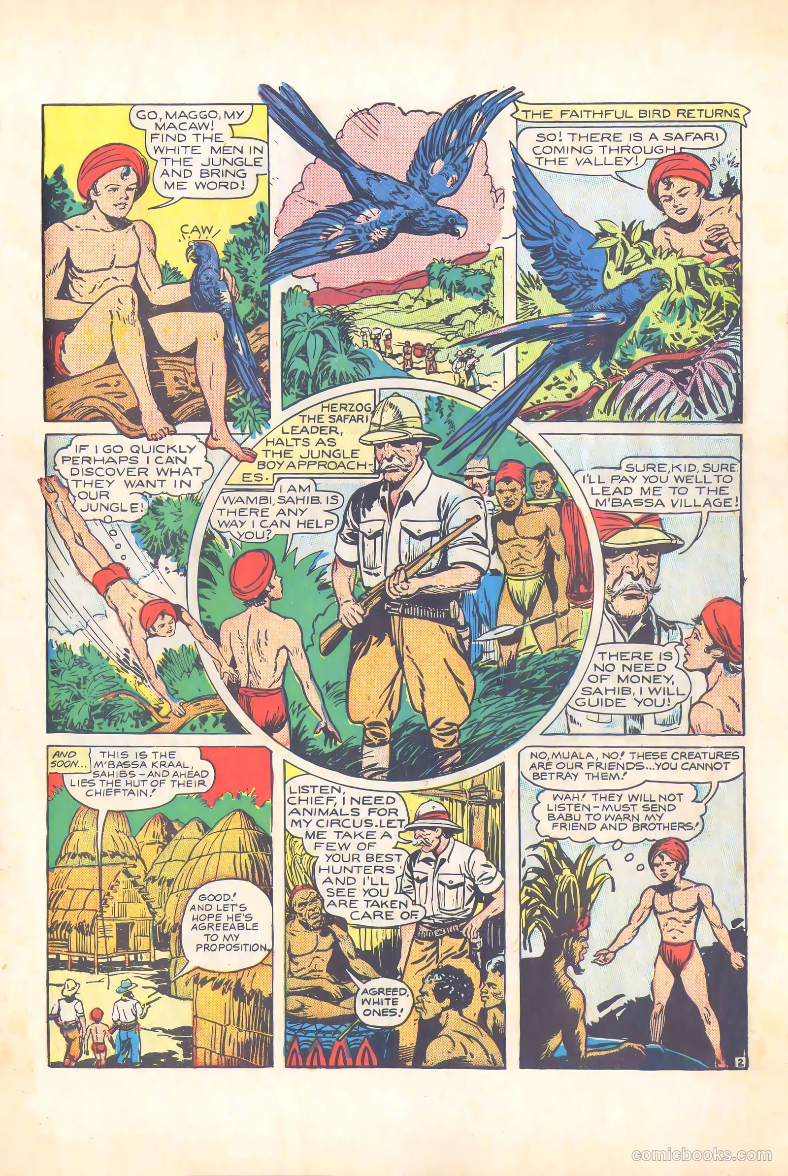 Wambi, Jungle Boy #4 — page 48 of 57