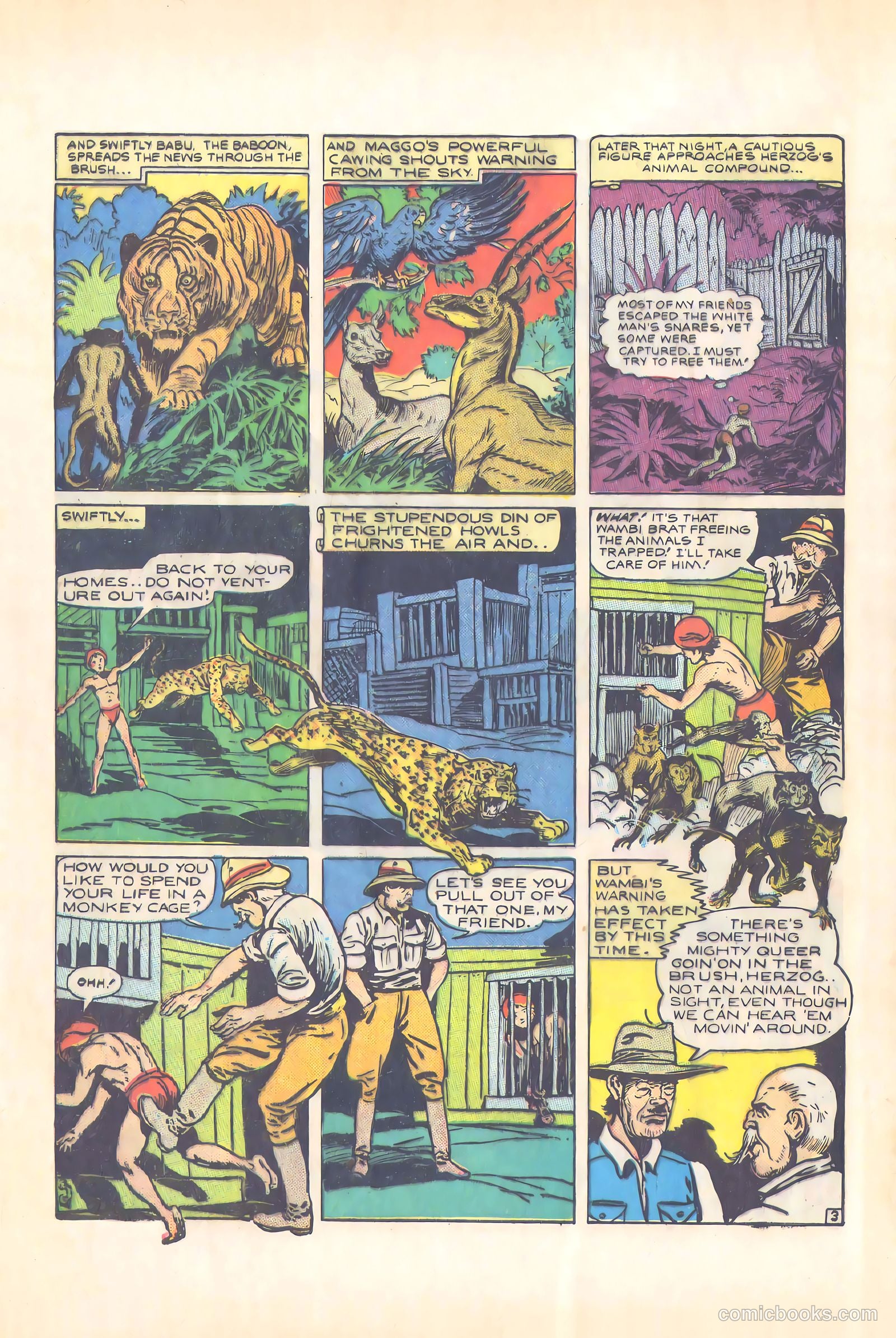 Wambi, Jungle Boy #4 — page 49 of 57