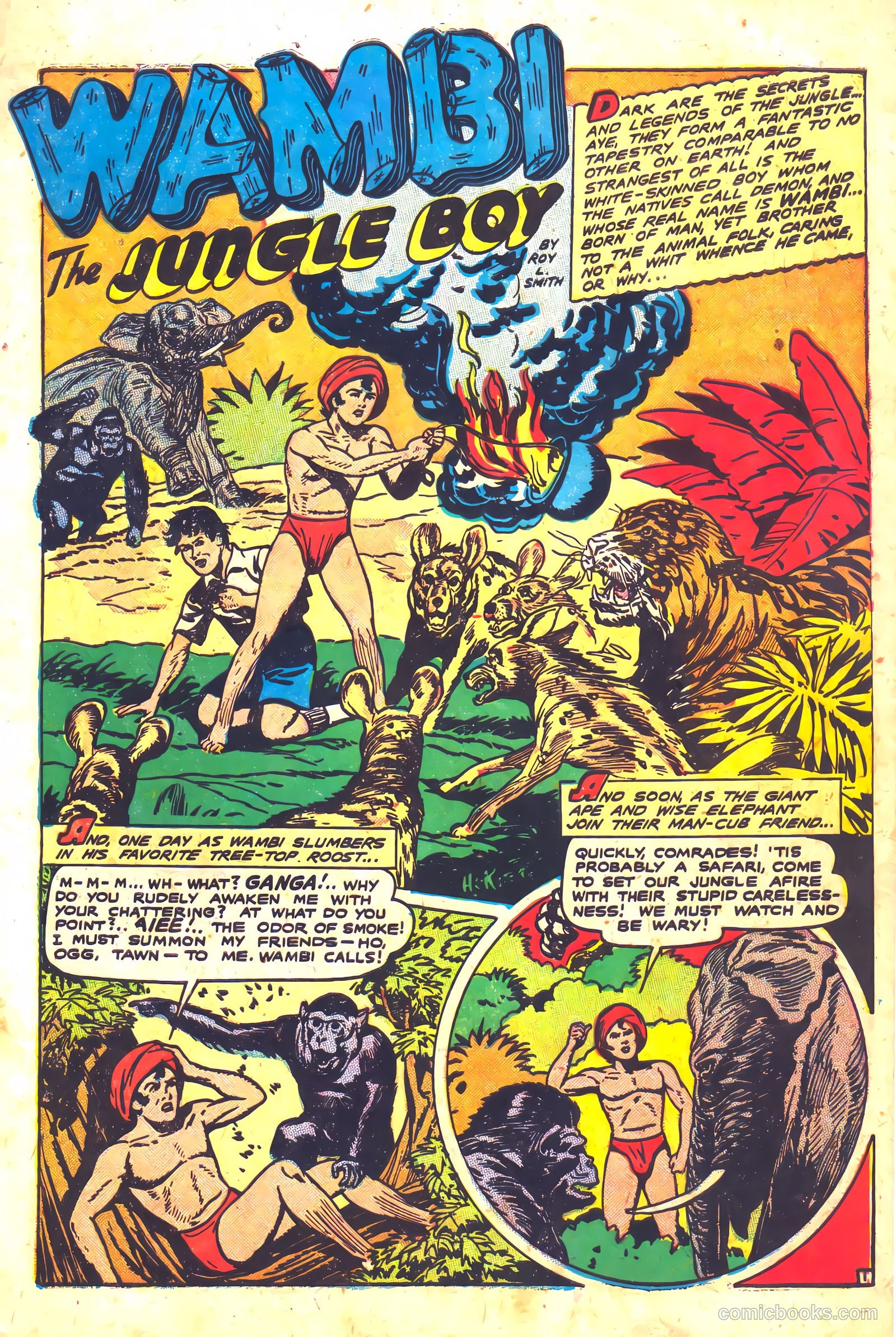 Wambi, Jungle Boy #5 — page 3 of 36