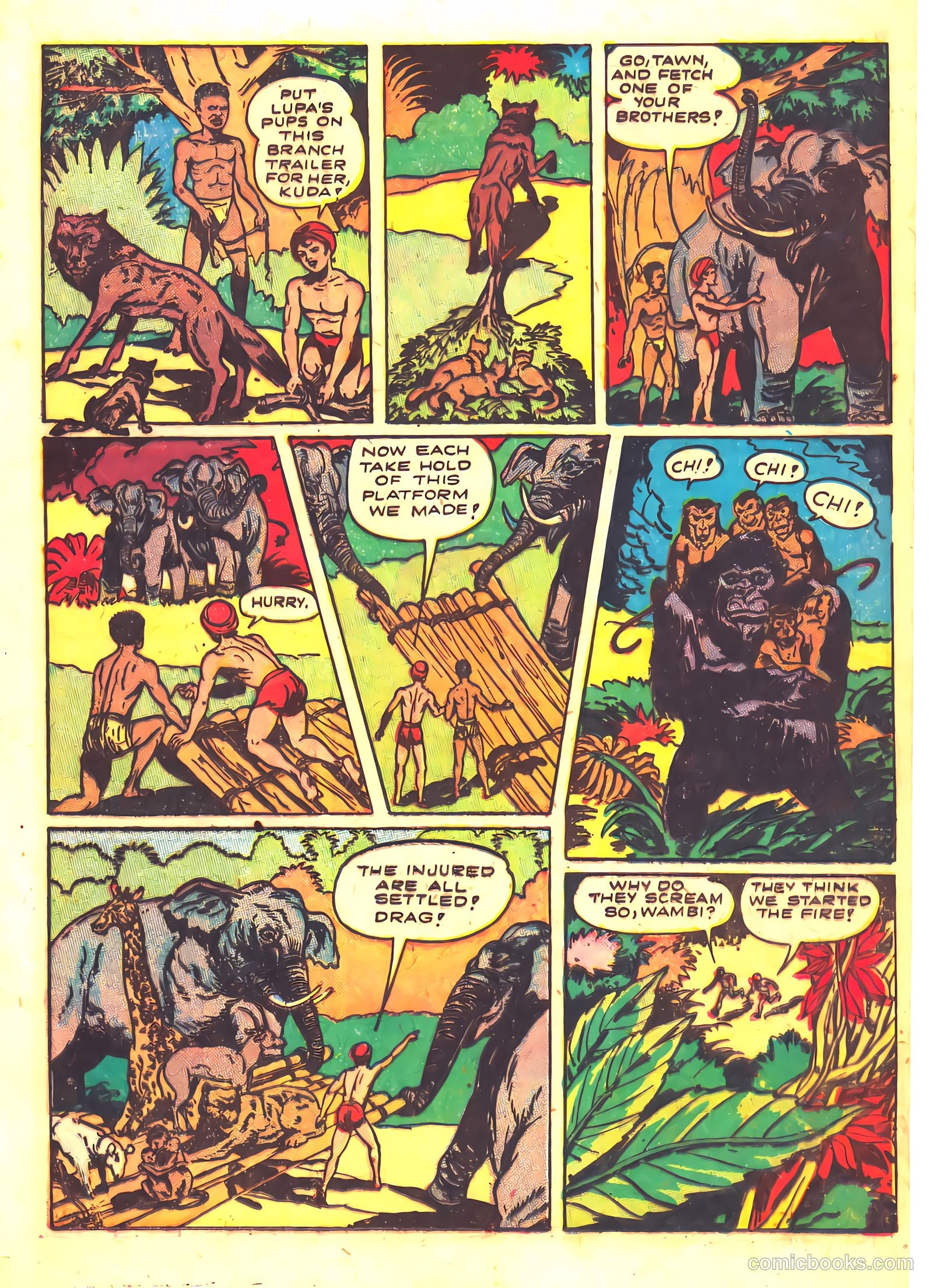 Wambi, Jungle Boy #5 — page 17 of 36