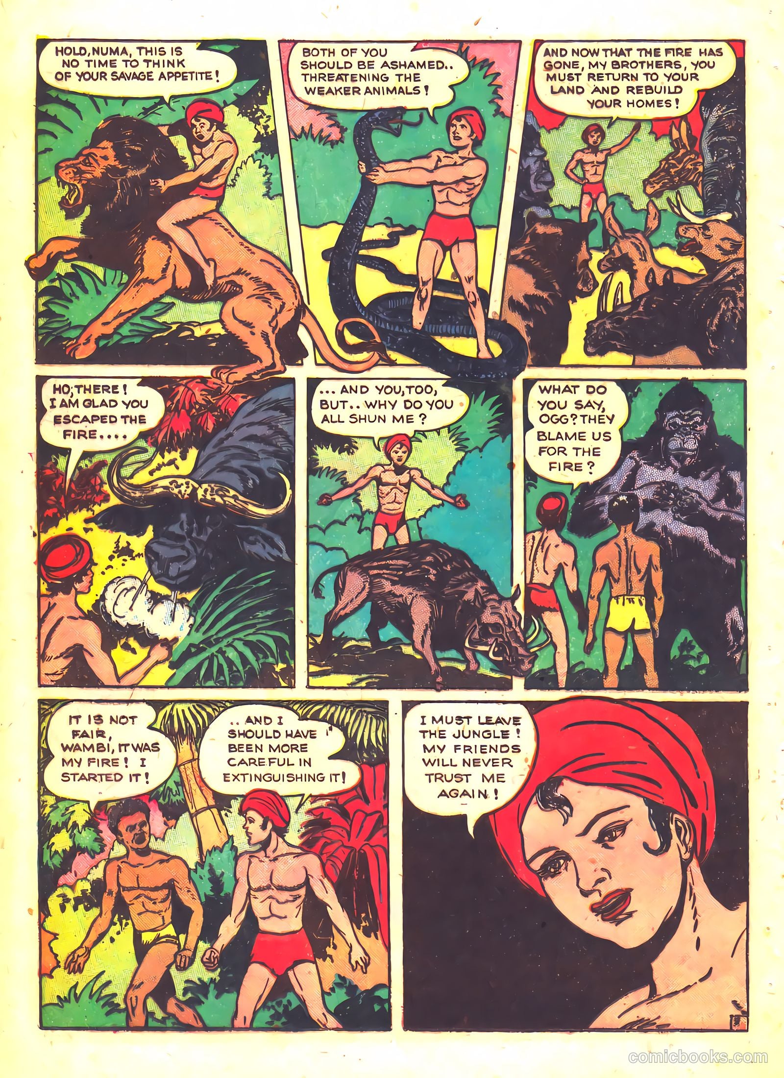 Wambi, Jungle Boy #5 — page 20 of 36