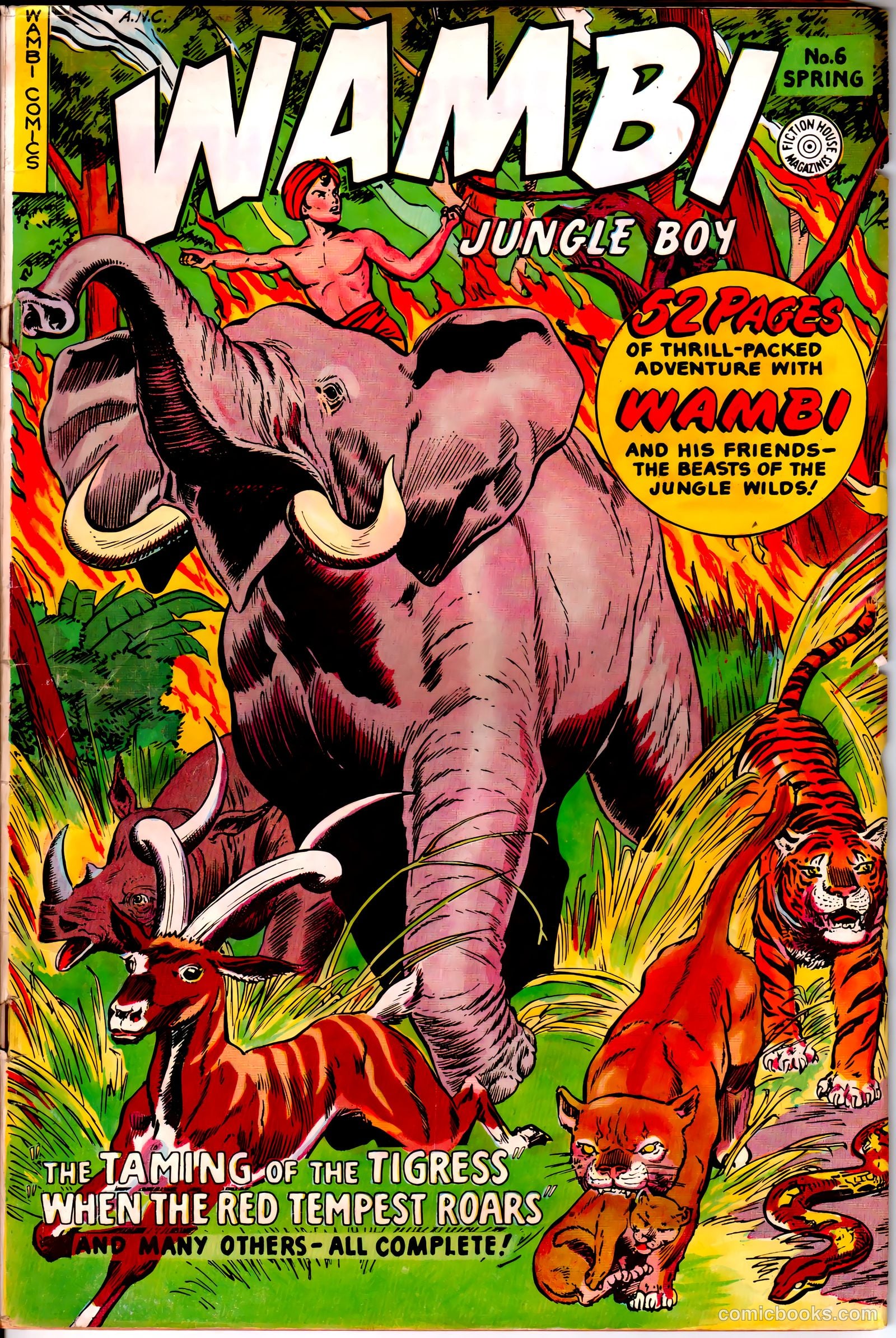 Wambi, Jungle Boy #6 — page 1 of 52