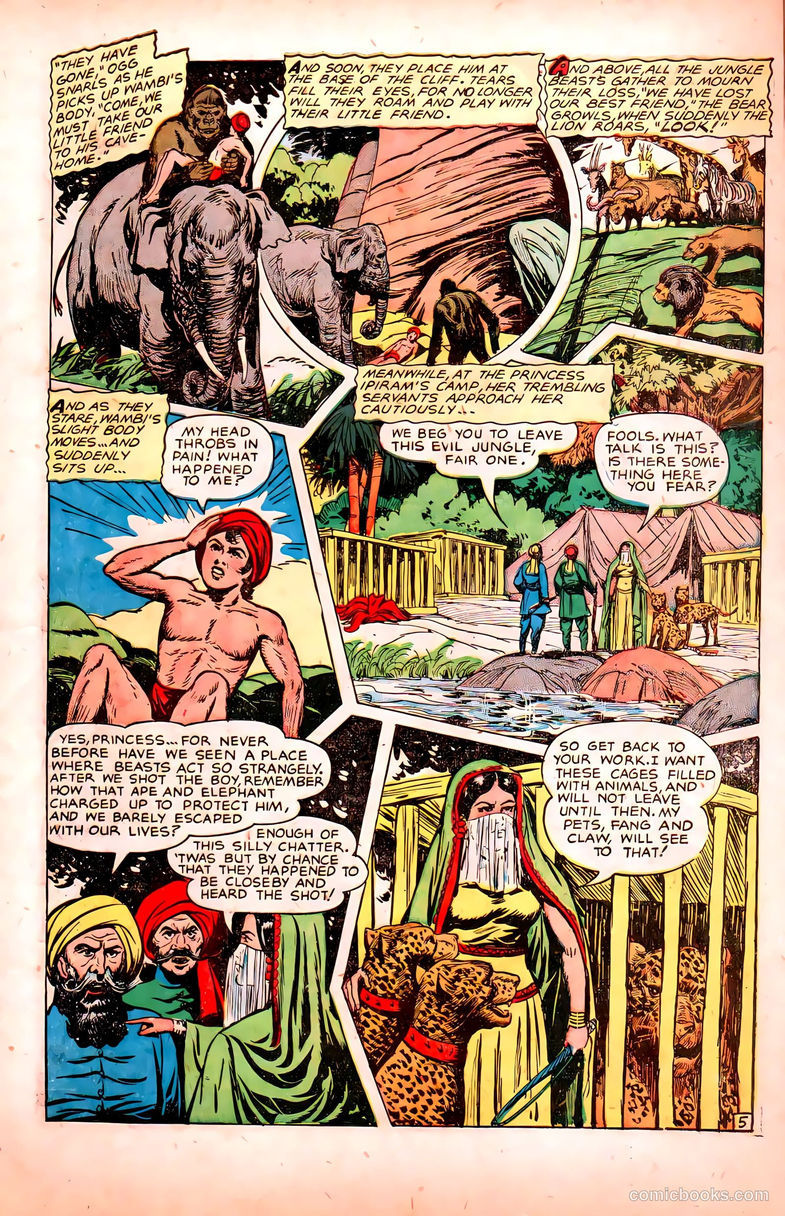 Wambi, Jungle Boy #6 — page 7 of 52