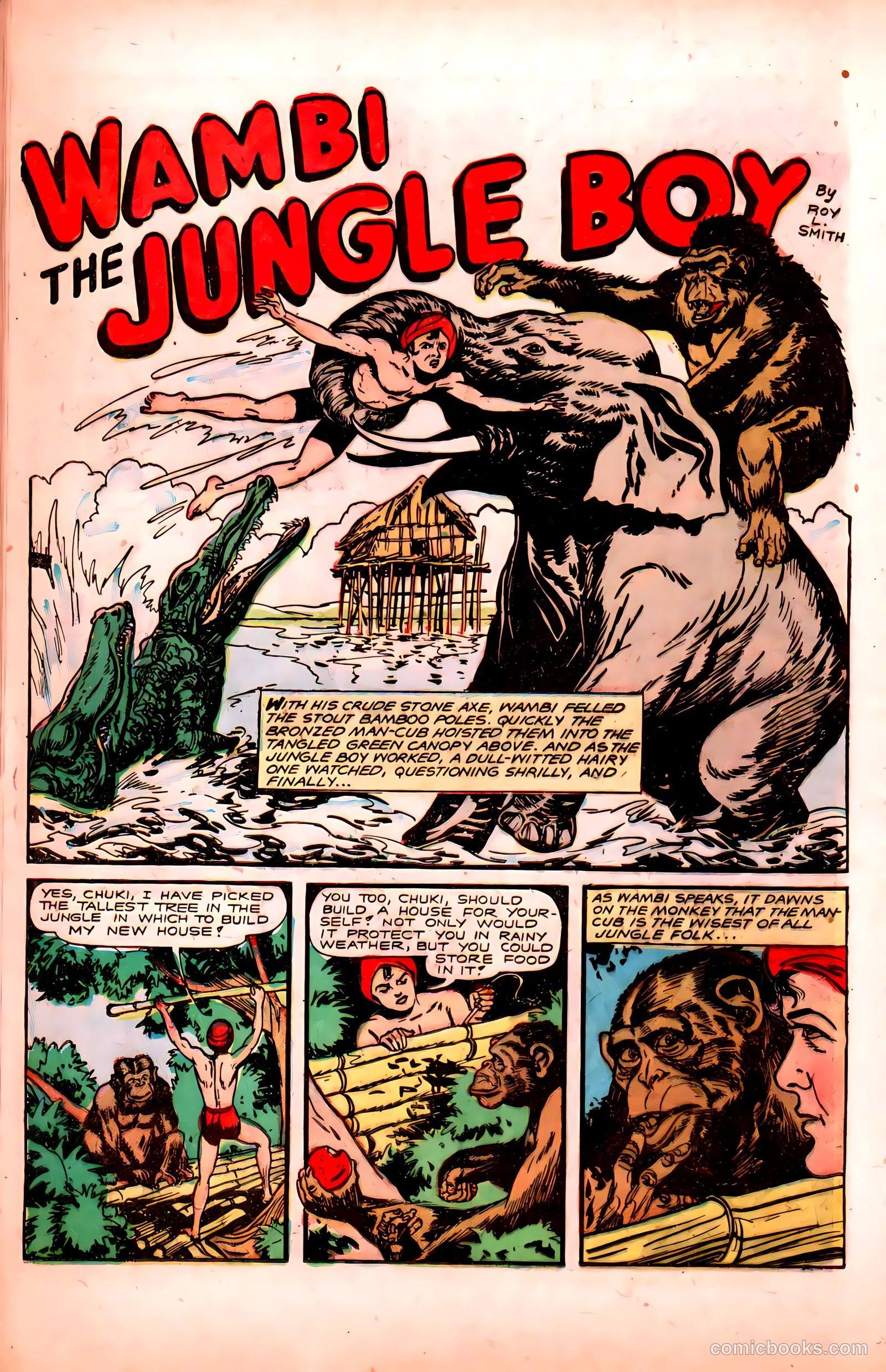 Wambi, Jungle Boy #6 — page 16 of 52