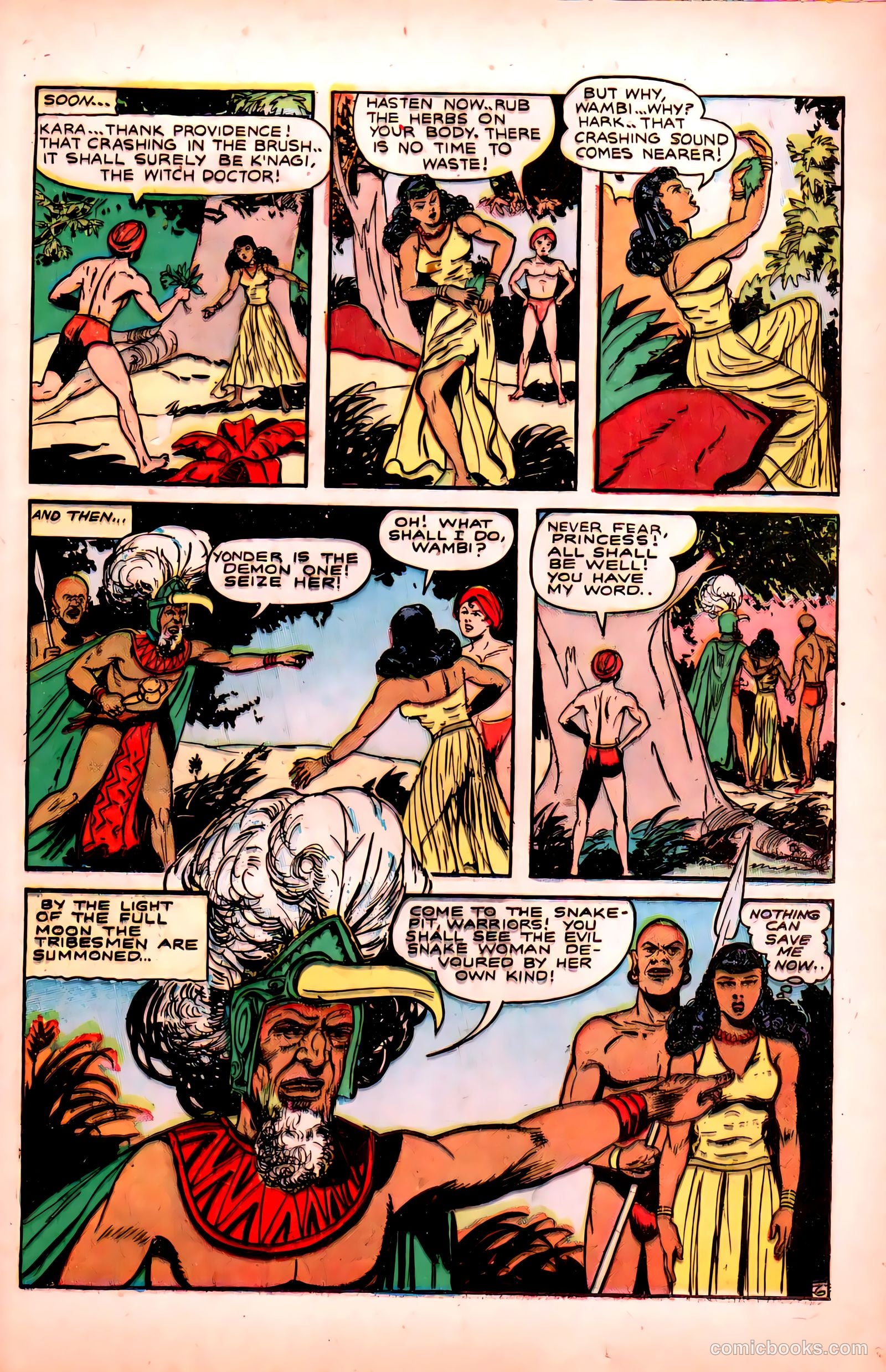 Wambi, Jungle Boy #6 — page 33 of 52