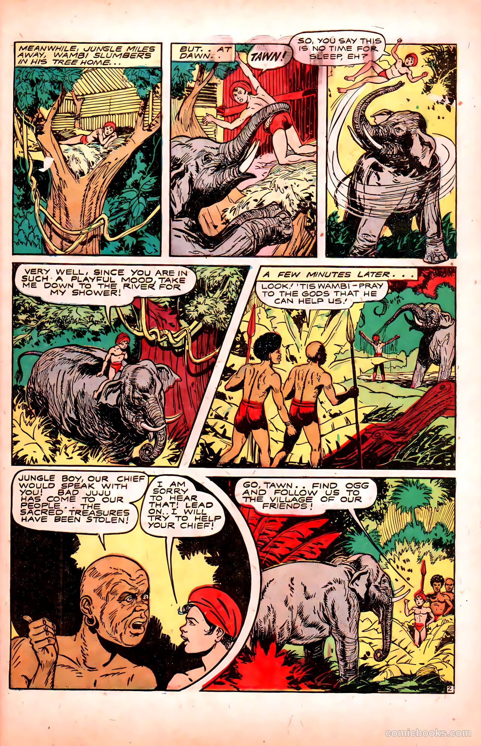 Wambi, Jungle Boy #6 — page 43 of 52