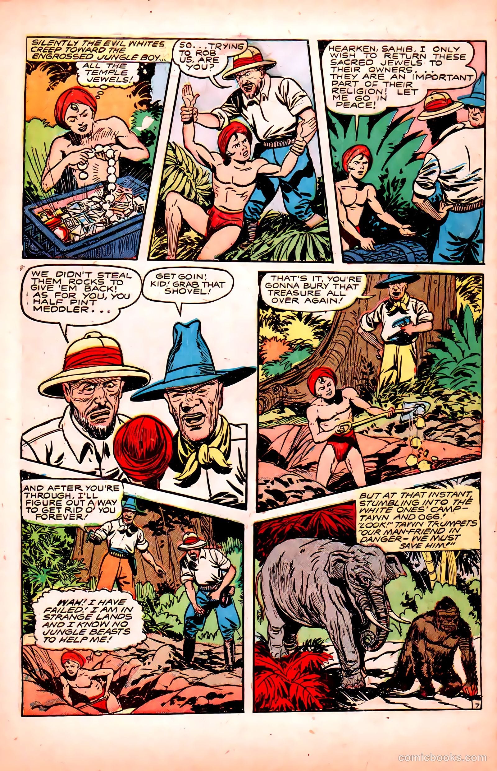 Wambi, Jungle Boy #6 — page 48 of 52