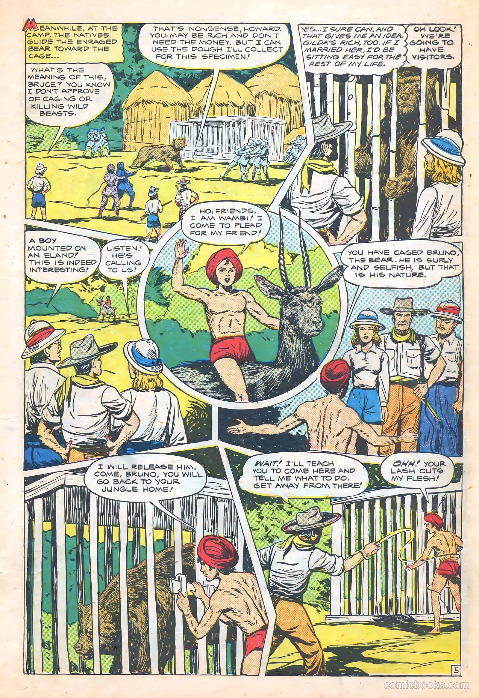 Wambi, Jungle Boy #7 — page 7 of 52