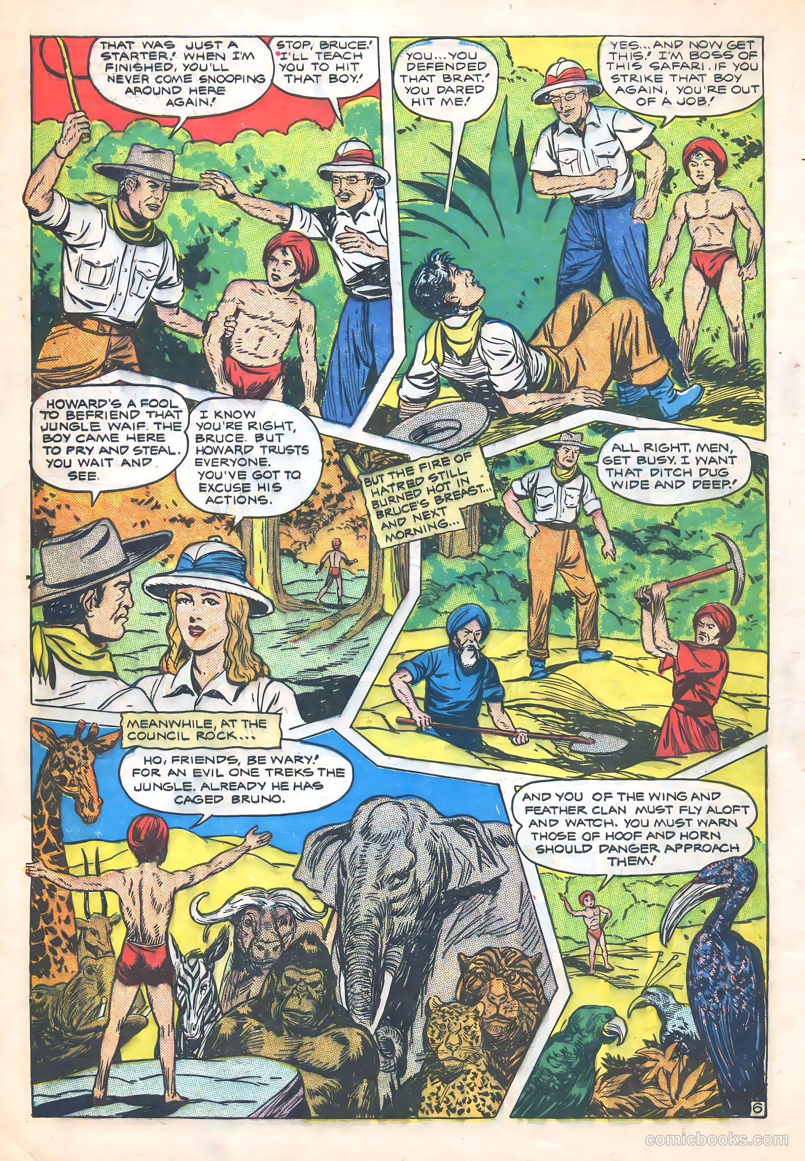 Wambi, Jungle Boy #7 — page 8 of 52