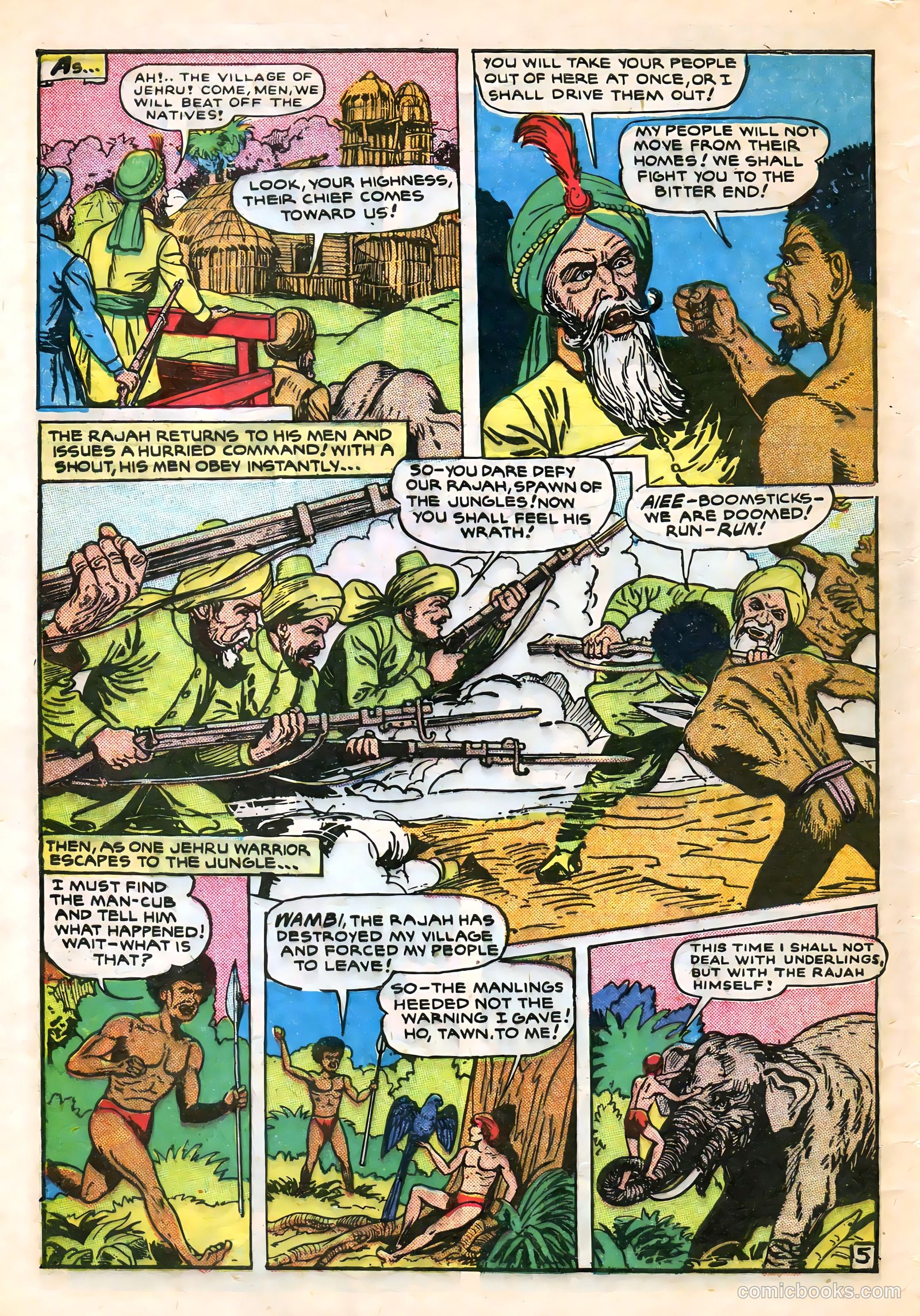 Wambi, Jungle Boy #7 — page 44 of 52