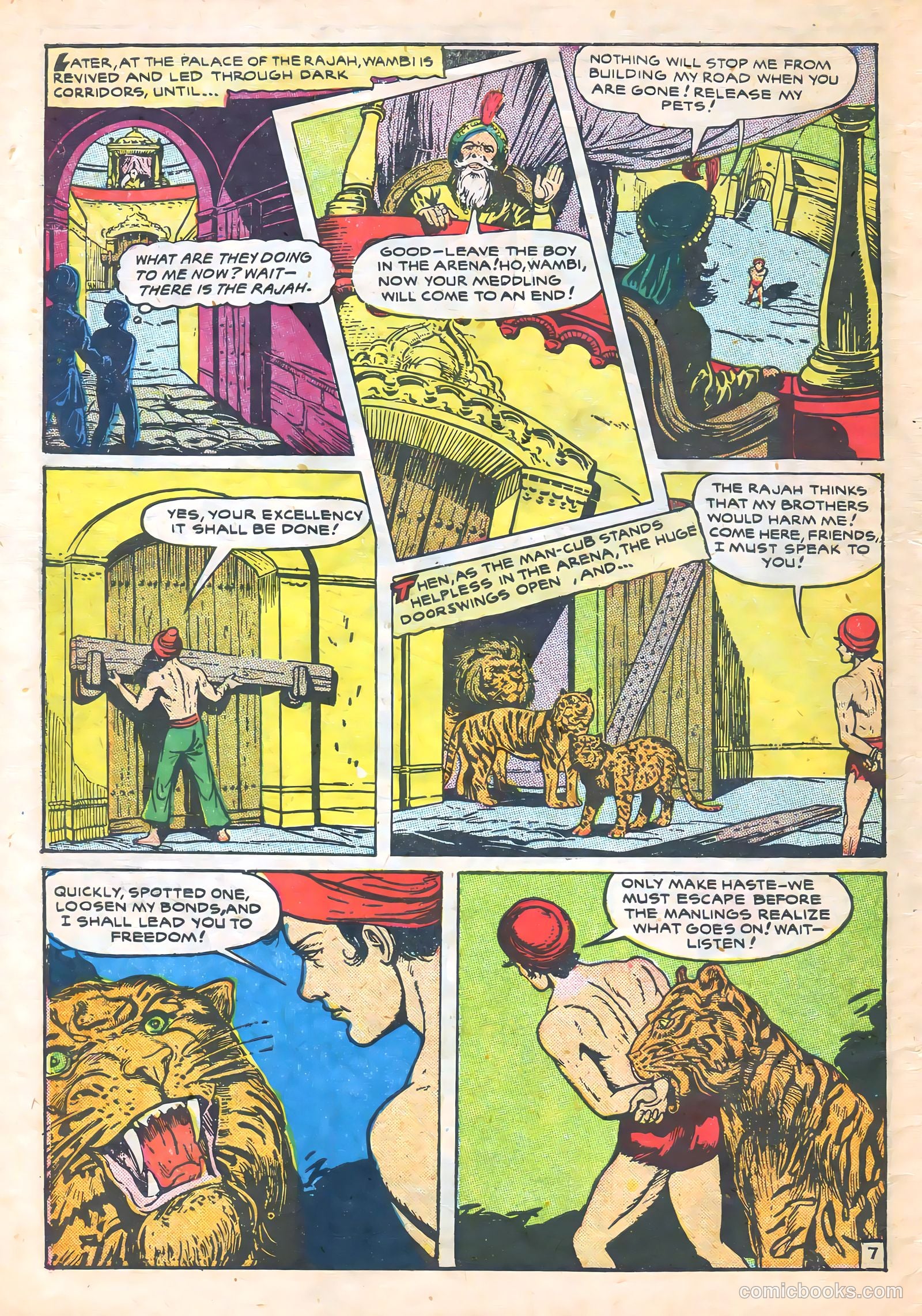 Wambi, Jungle Boy #7 — page 46 of 52