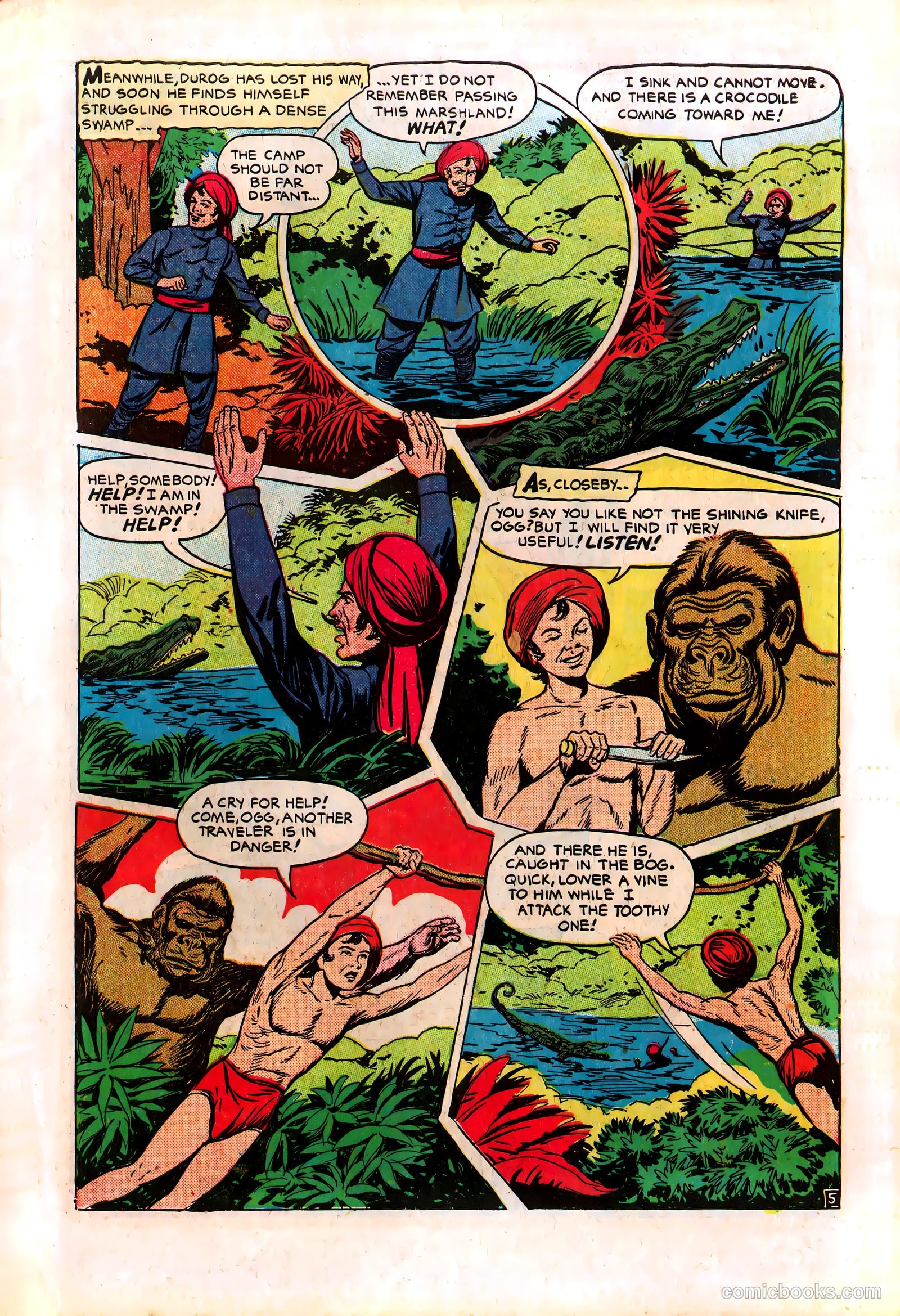 Wambi, Jungle Boy #8 — page 7 of 36