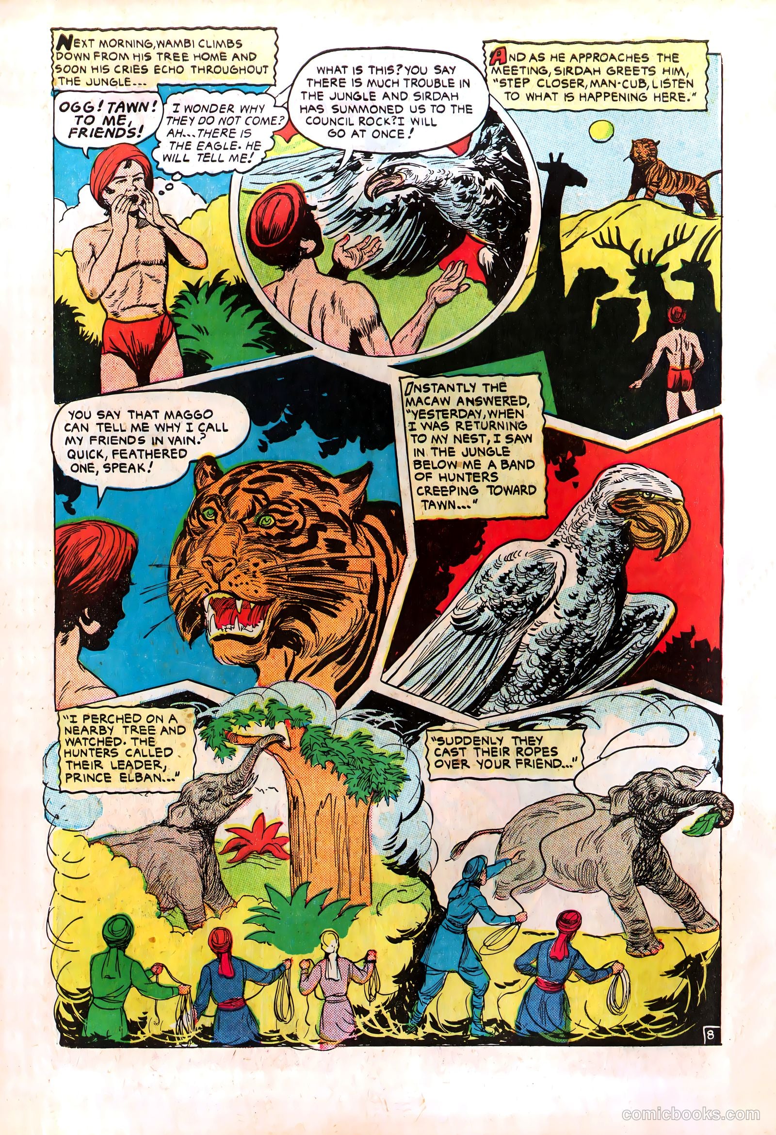 Wambi, Jungle Boy #8 — page 10 of 36
