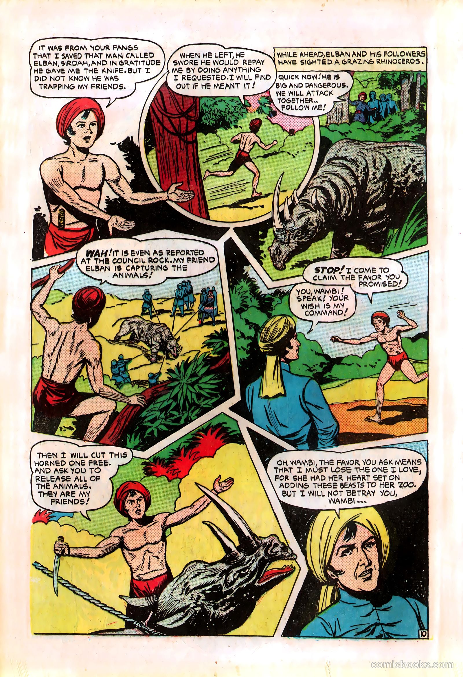 Wambi, Jungle Boy #8 — page 12 of 36