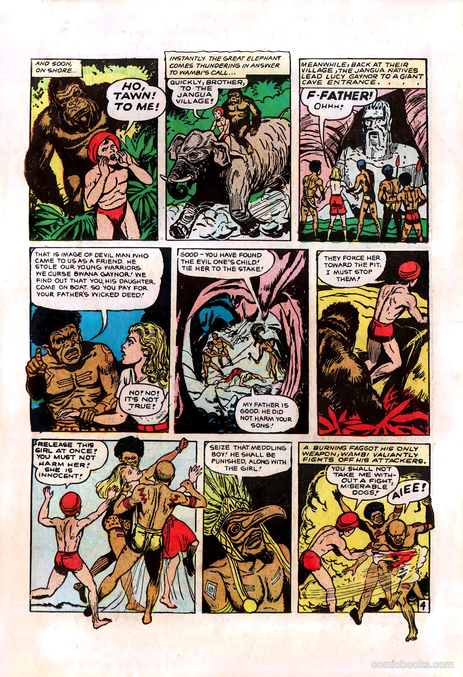 Wambi, Jungle Boy #8 — page 19 of 36
