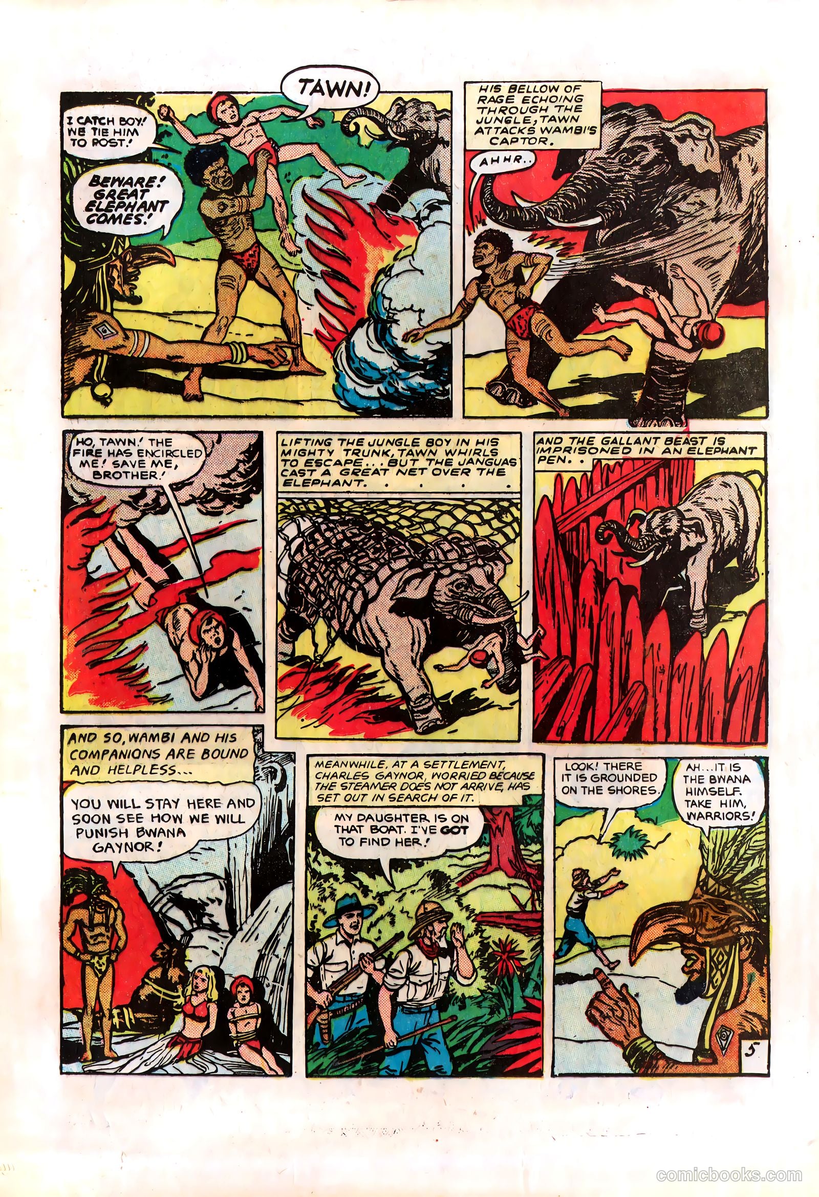 Wambi, Jungle Boy #8 — page 20 of 36