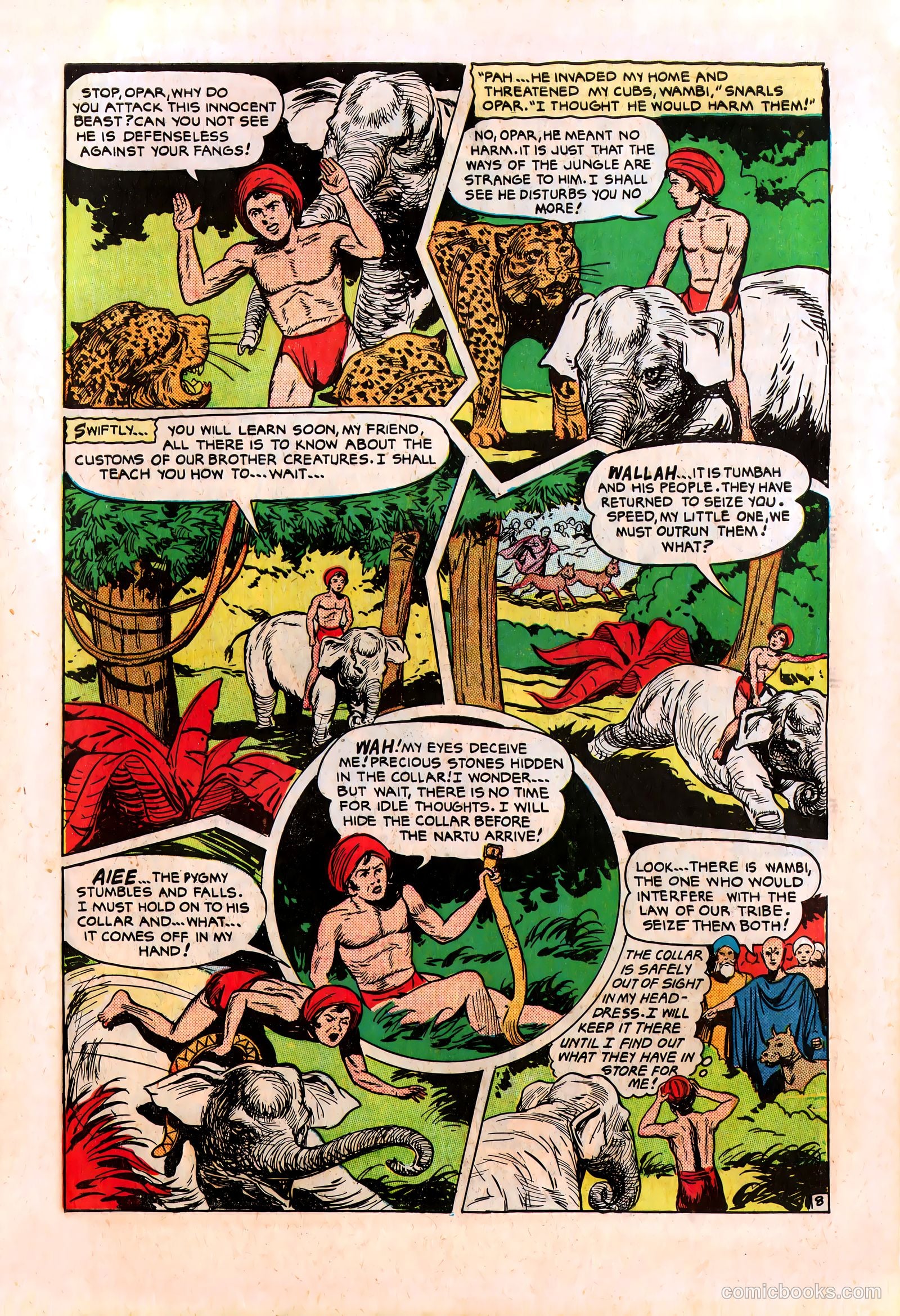 Wambi, Jungle Boy #8 — page 31 of 36