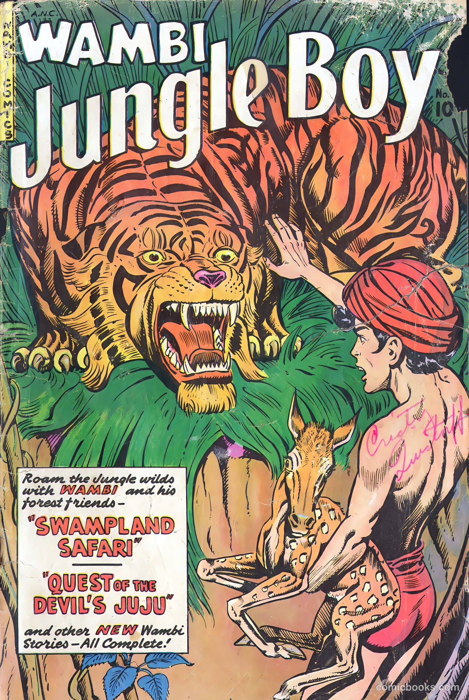 Wambi, Jungle Boy #9 — page 1 of 36