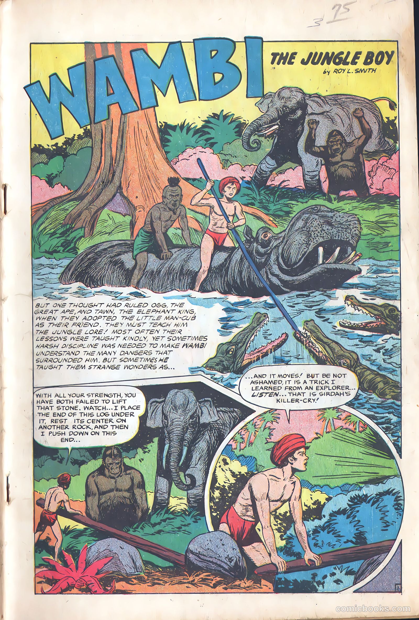 Wambi, Jungle Boy #9 — page 3 of 36