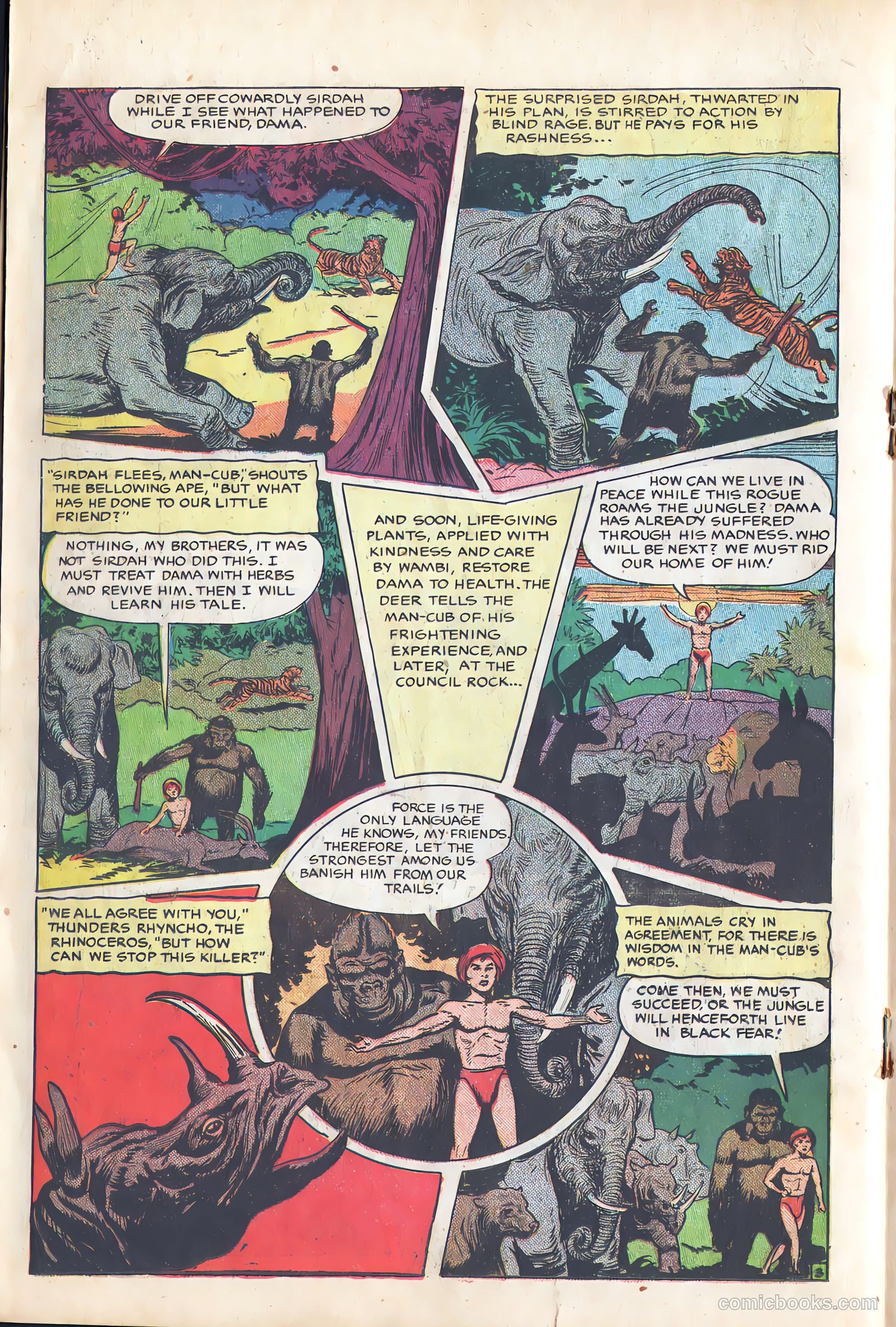 Wambi, Jungle Boy #9 — page 18 of 36