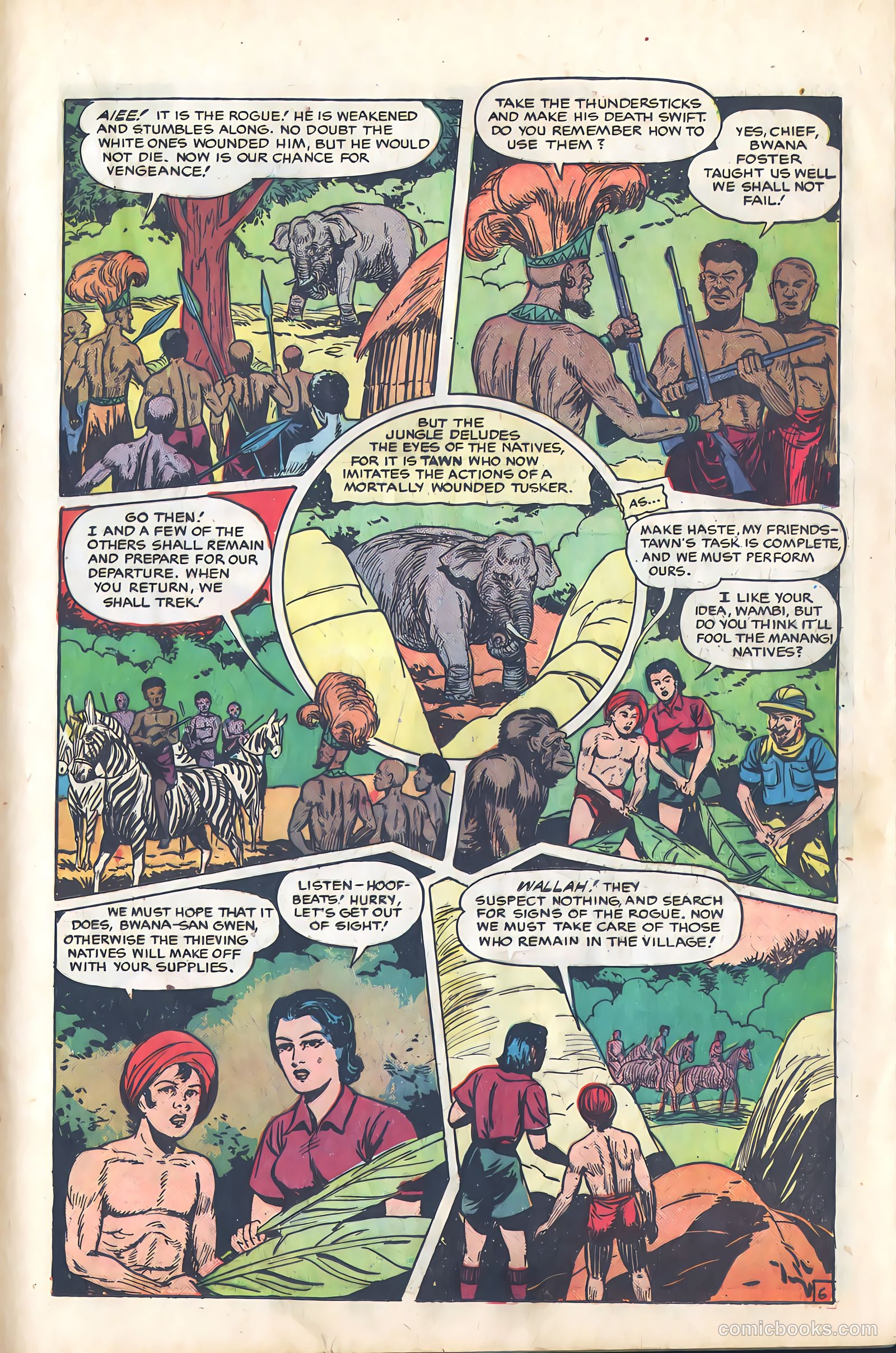 Wambi, Jungle Boy #9 — page 21 of 36