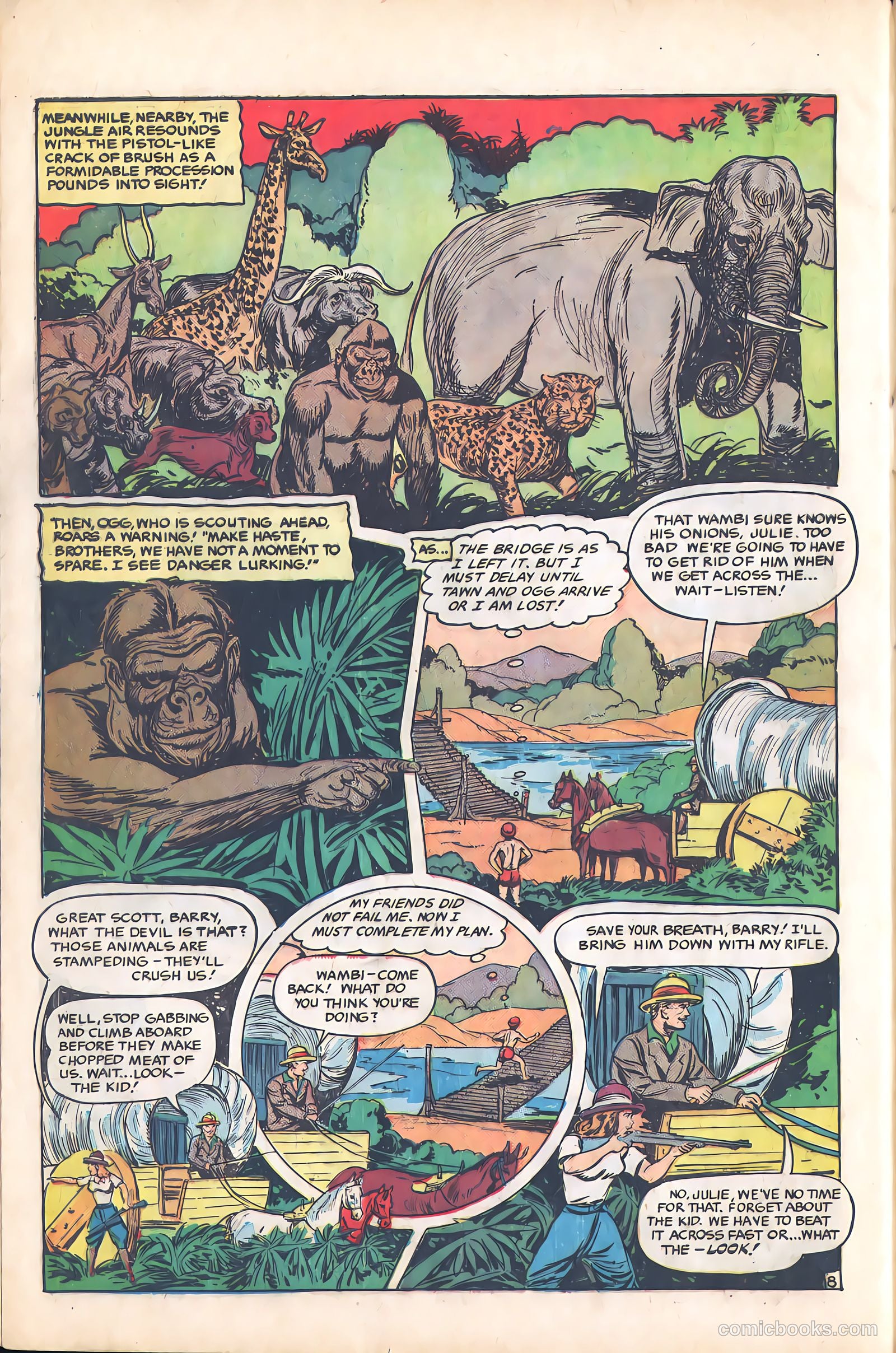 Wambi, Jungle Boy #9 — page 32 of 36