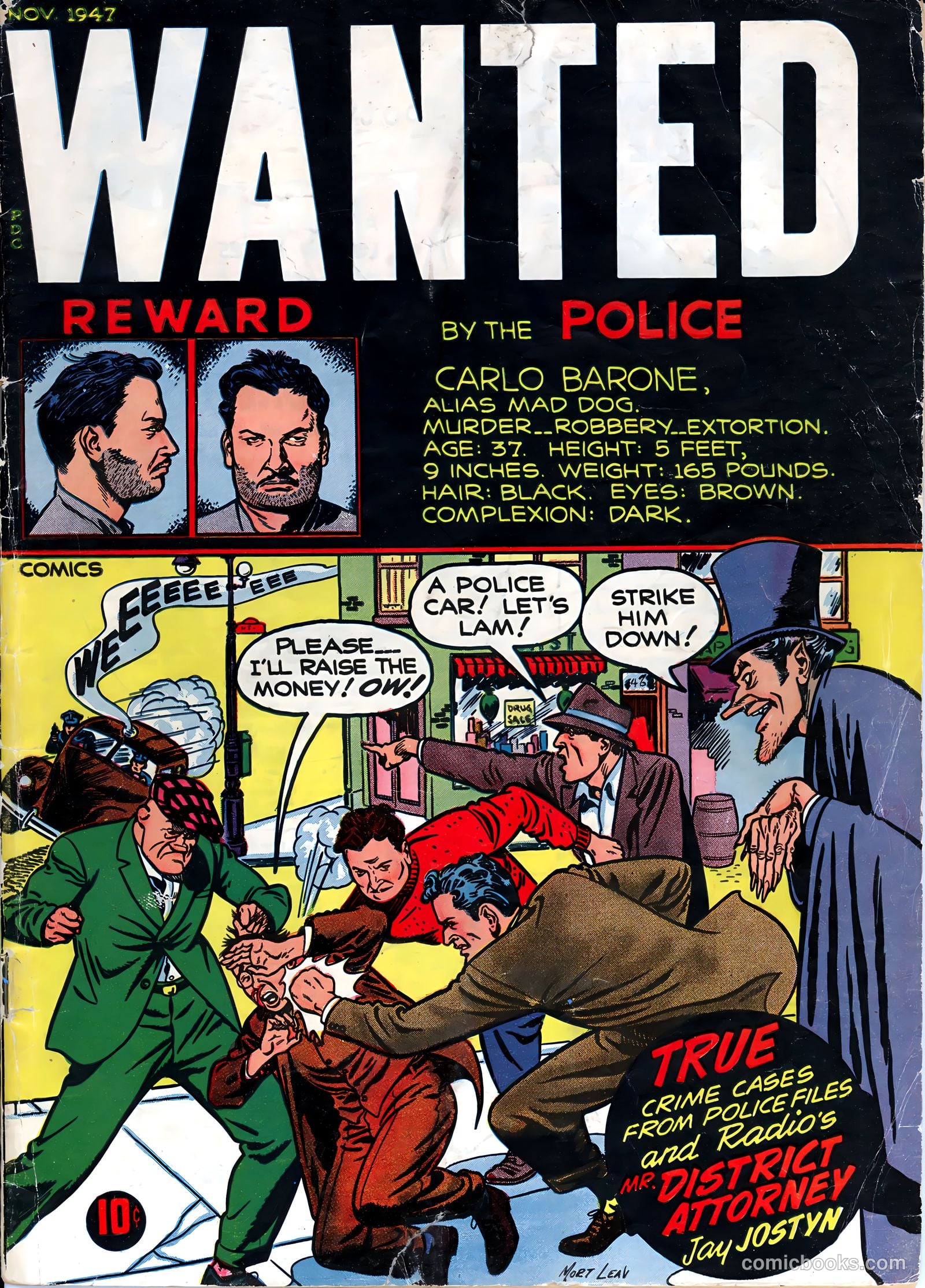 Wanted Comics #10 — page 1 of 52