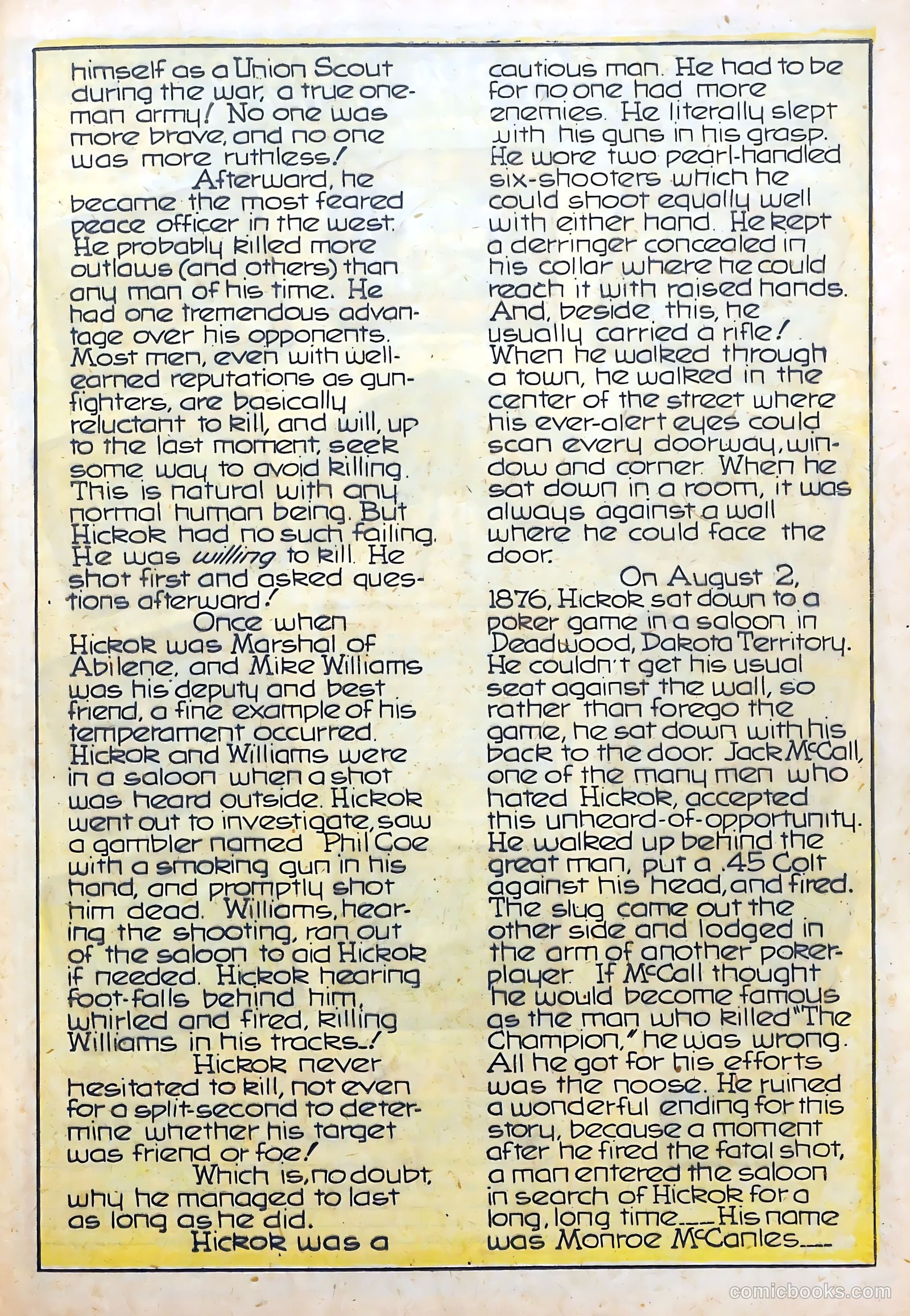 Wanted Comics #12 — page 37 of 52