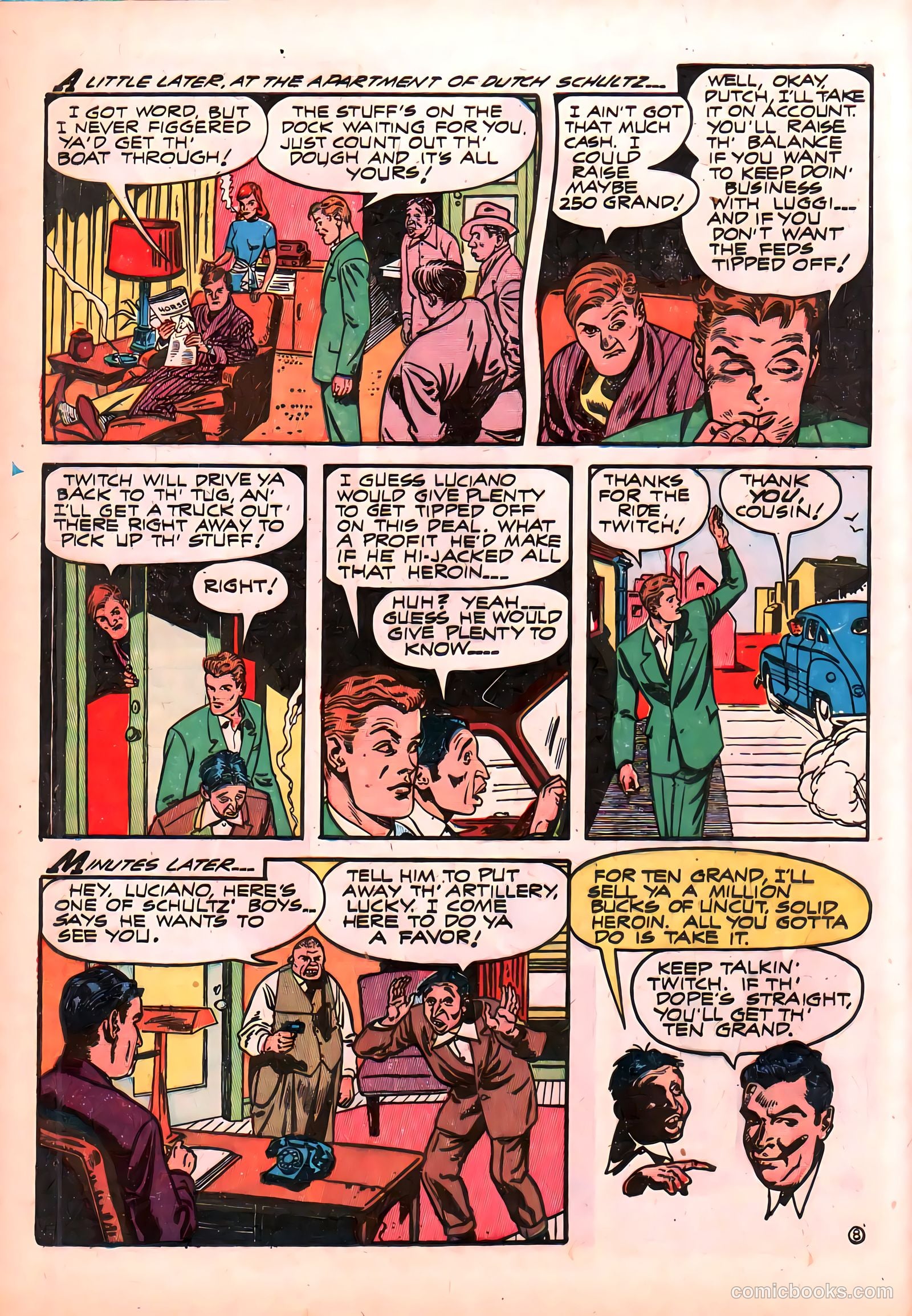 Wanted Comics #13 — page 10 of 52