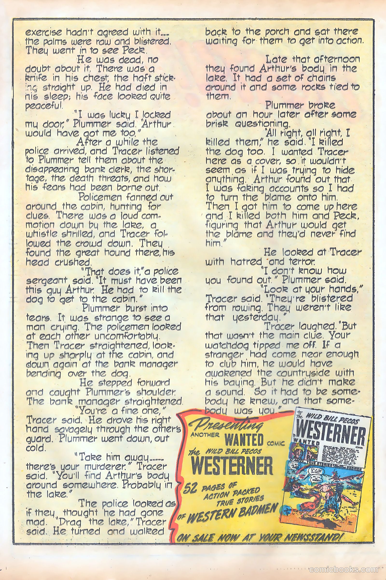 Wanted Comics #14 — page 36 of 52
