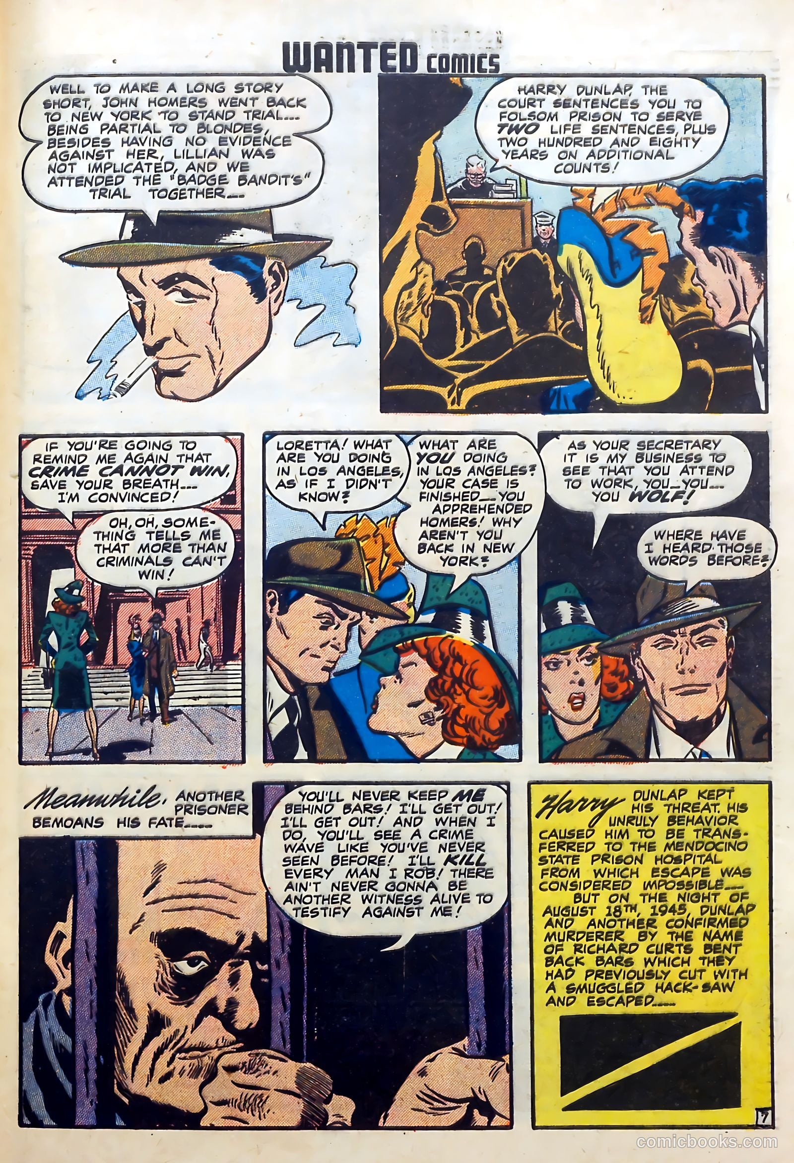 Wanted Comics #15 — page 47 of 52